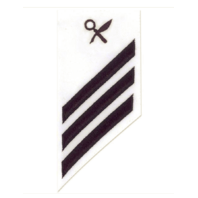 Vanguard NAVY E-3 COMBO RATE: INTELLIGENCE SPECIALIST ON WHITE DRESS UNIFORM