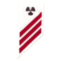 Vanguard NAVY E-3 COMBO RATE: MM MACHINISTS MATE ON WHITE DRESS UNIFORM