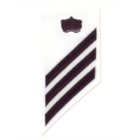 Vanguard NAVY E-3 COMBO RATE: MINEMAN ON WHITE DRESS UNIFORM