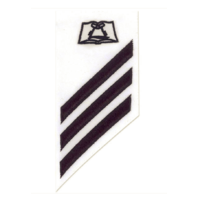 Vanguard NAVY E-3 COMBO RATE: CULINARY SPECIALIST ON WHITE DRESS UNIFORM