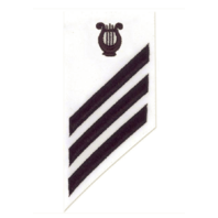 Vanguard NAVY E-3 COMBO RATE: MUSICIAN ON WHITE DRESS UNIFORM