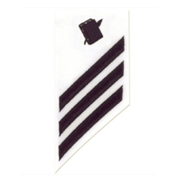 Vanguard NAVY E-3 COMBO RATE: PERSONNELMAN ON WHITE DRESS UNIFORM