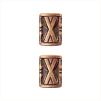 Vanguard RIBBON ATTACHMENTS: HOURGLASS - BRONZE
