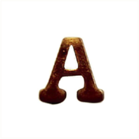 Vanguard RIBBON ATTACHMENTS: LETTER A - BRONZE