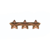 Vanguard RIBBON ATTACHMENTS: THREE BRONZE STARS MOUNTED ON A BAR - BRONZE
