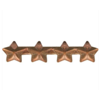 Vanguard RIBBON ATTACHMENTS FOUR STARS MOUNTED ON A BAR - BRONZE