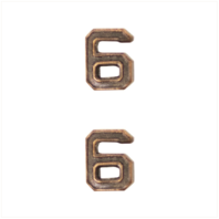 Vanguard RIBBON ATTACHMENTS: STRIKE FLIGHT NUMBER 6 - BRONZE