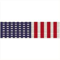 Vanguard LAPEL PIN 2900: STARS AND STRIPES RIBBON MOUNTED