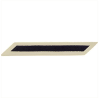 Vanguard NAVY ENLISTED HASHMARKS: BLUE EMBROIDERED ON WHITE CNT - SET OF 1