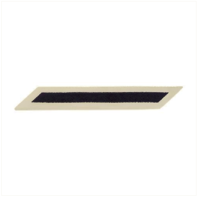 Vanguard NAVY HASH MARKS: BLUE EMBROIDERED ON WHITE CNT - FEMALE, SET OF 1