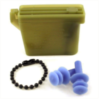 Vanguard EAR PLUGS WITH CHAIN AND CASE - LARGE SIZE