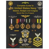 Vanguard BOOK: COMPLETE GUIDE TO US NAVY MEDALS BADGES & INSIGNIA WWII - PRESENT