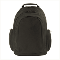 Vanguard BACKPACK: BLACK POLYESTER WITH HANG TAG