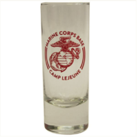 Vanguard SHOT GLASS: SHOOTER 2.5OZ CAMP LEJEUNE
