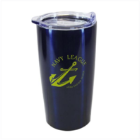 Vanguard NAVY LEAGUE TUMBLER: BLUE WITH GOLD NAVY LEAGUE EMBLEM - NO SPILL