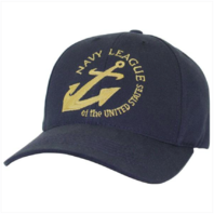 Vanguard NAVY LEAGUE EMBROIDERED BALL CAP - BLUE WITH ADJUSTABLE BACK
