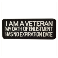 Vanguard VETERAN PATCH: OATH OF ENLISTMENT