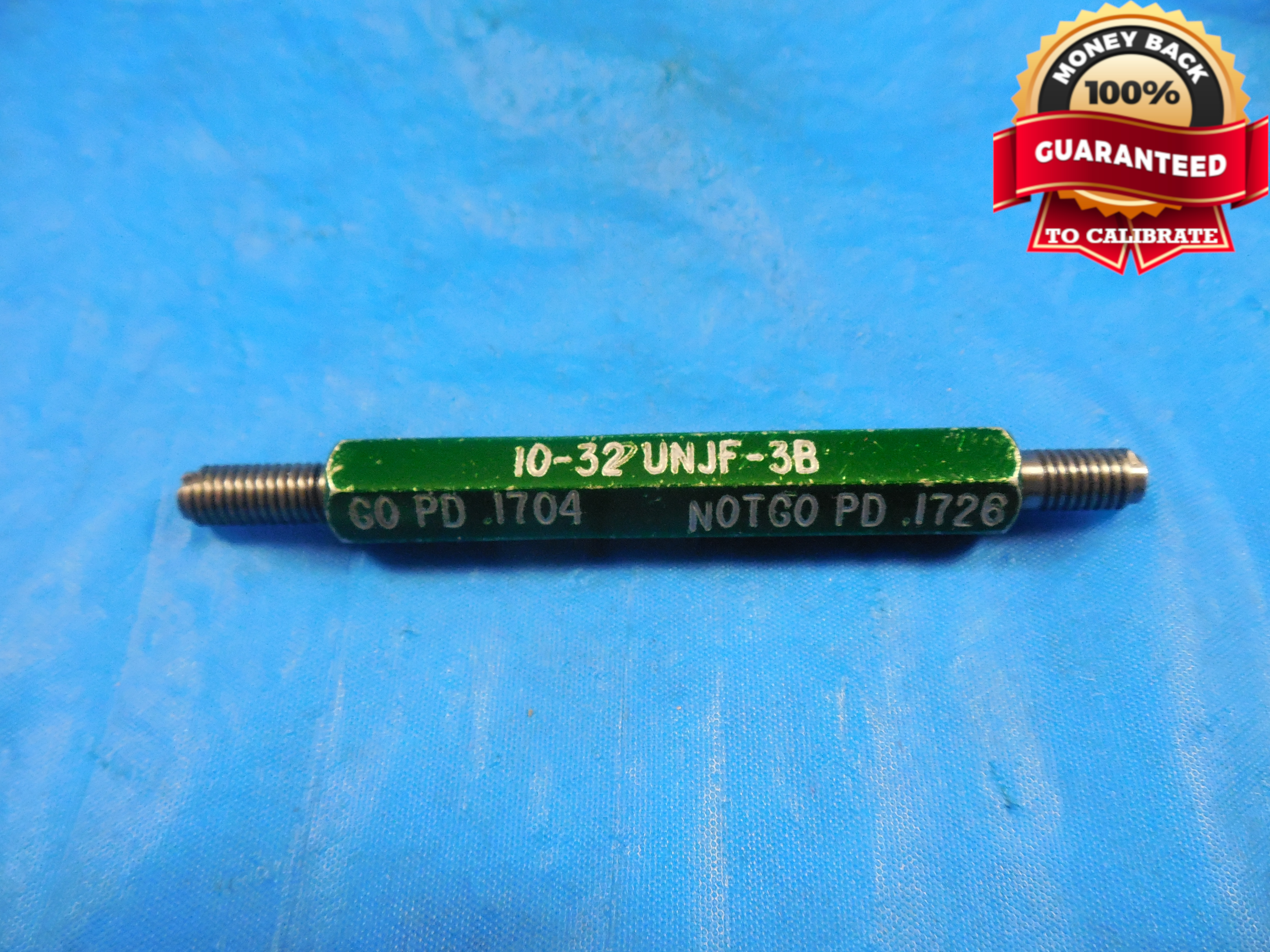 10-32-unjf-3b-thread-plug-gage-10-190-go-no-go-p-d-s-1704-1726