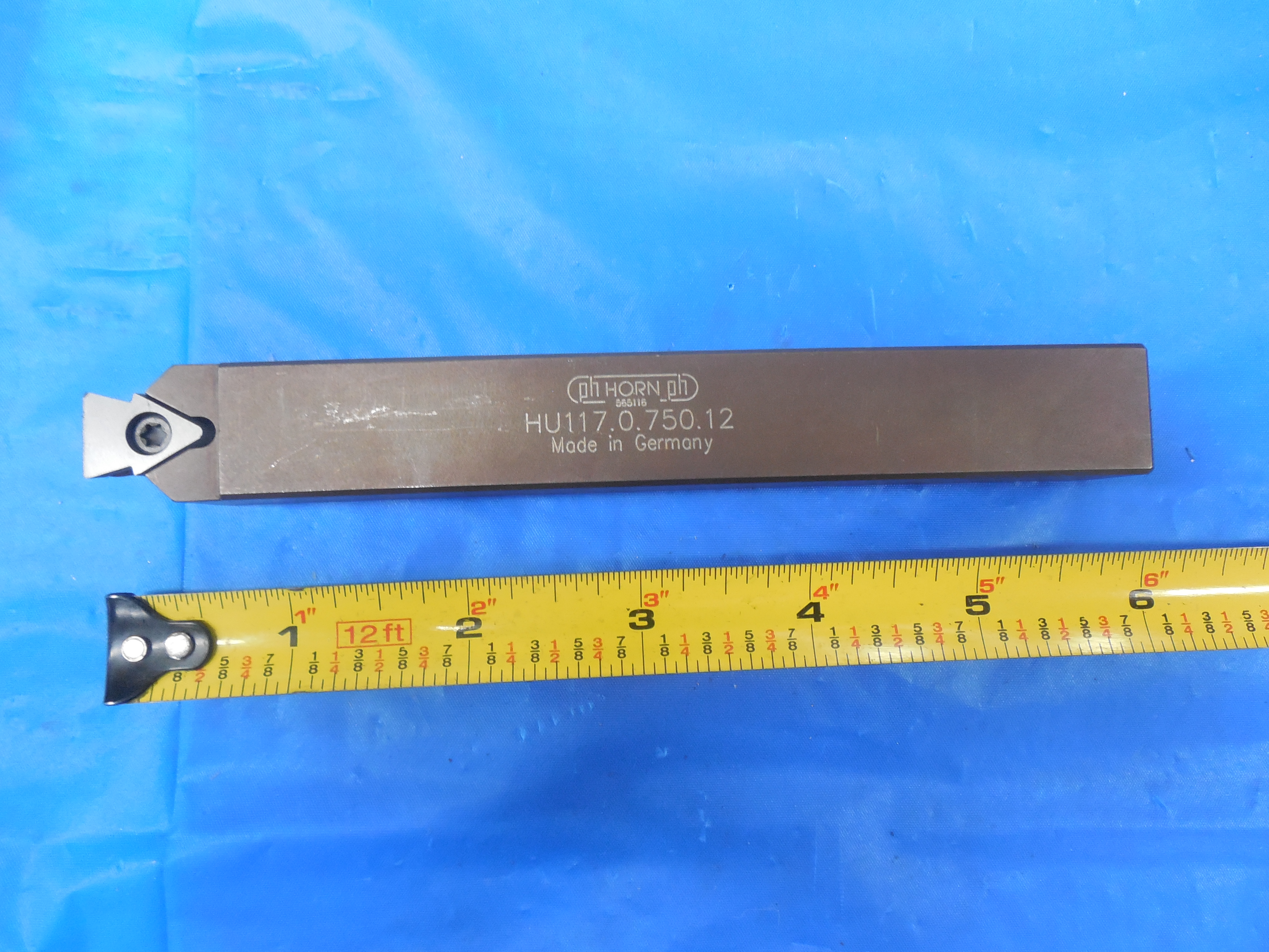 PH HORN HU117.0.750.12 3/4" SQUARE LATHE TURNING TOOL HOLDER INDEXABLE INSERT eBay