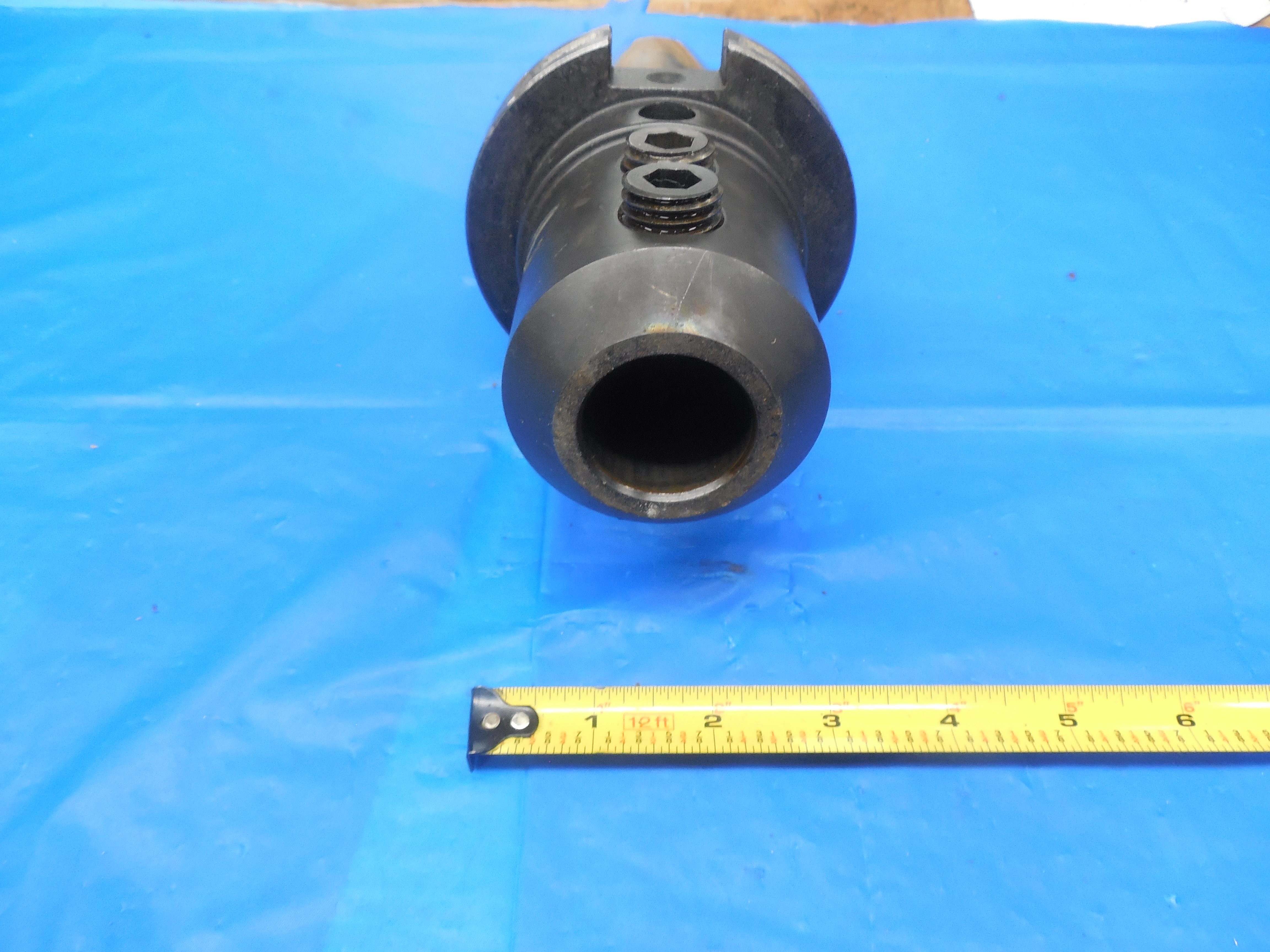 PARLEC CAT 50 1 1/4 DIA. I.D. EXTENDED REACH SOLID END MILL TOOL HOLDER