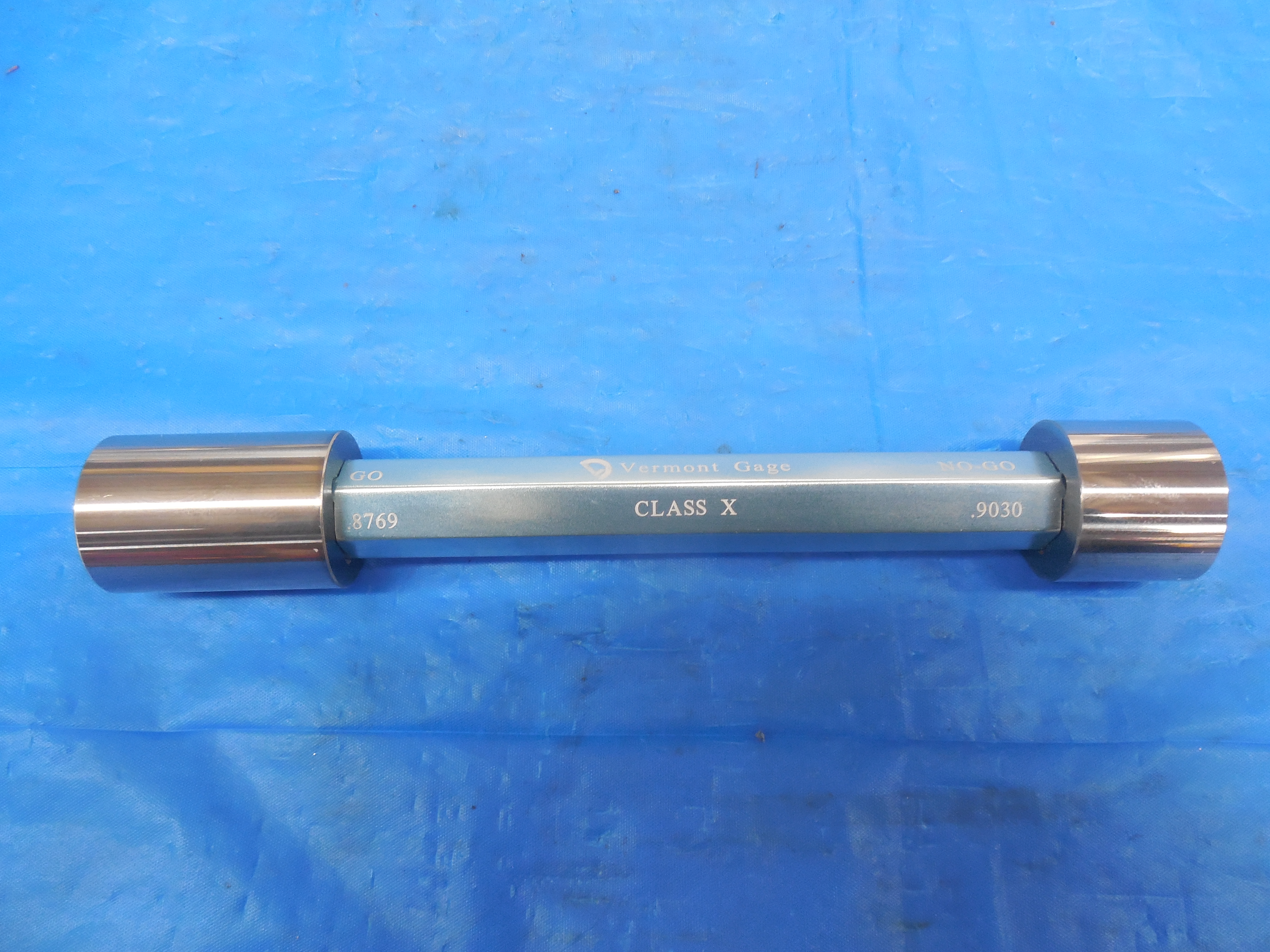 その他 Markket NEW .8769 & .9030 CLASS X PIN PLUG GAGE GO NO GO .8750 OVERSIZE 7