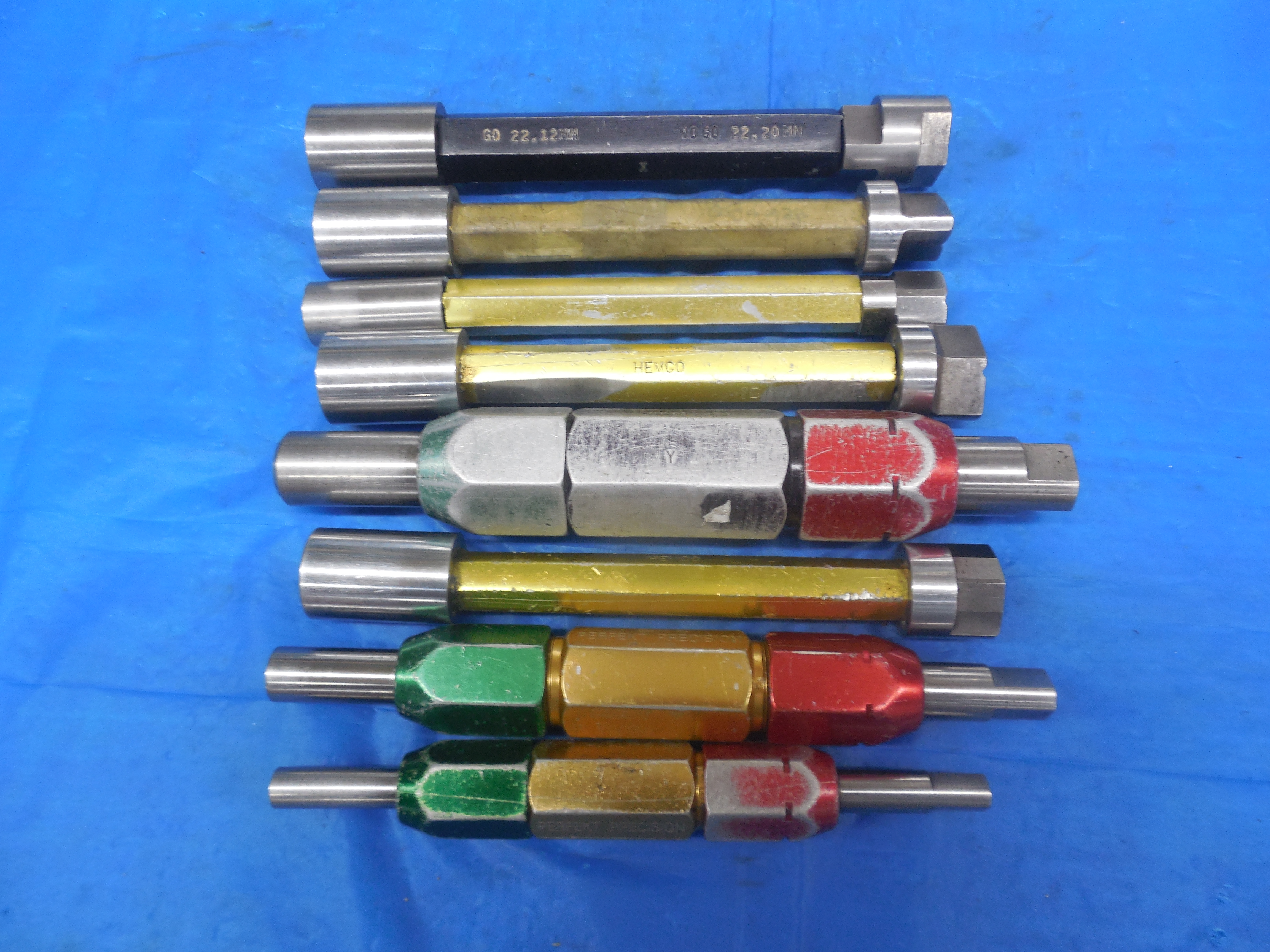 LOT OF 16 METRIC HEX SMOOTH PIN PLUG GAGES 22.12 15.926 17.7292 11.913 + MORE eBay