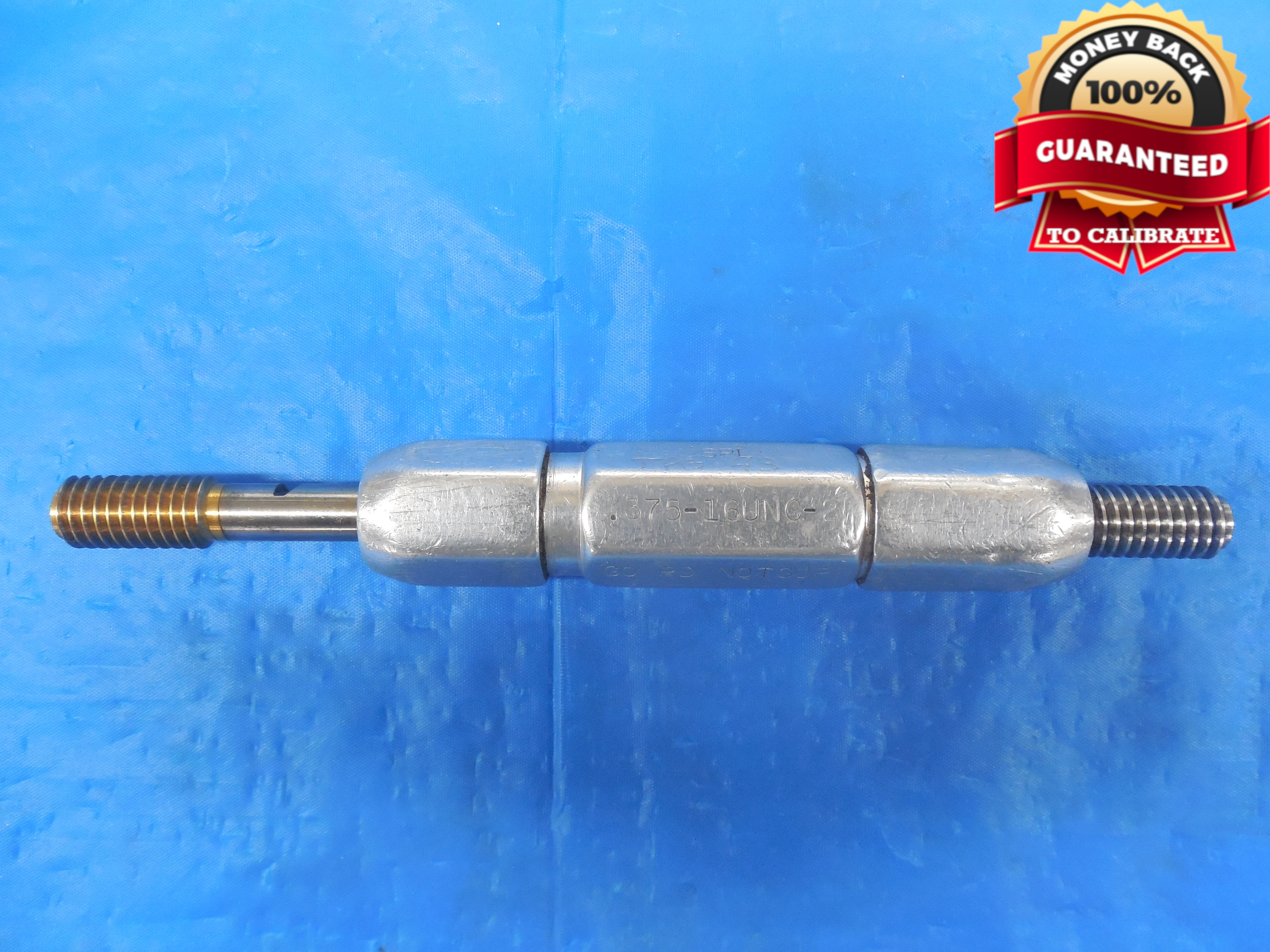 3 8 16 Unc 2b Tin Member Thread Plug Gage 375 Go No Go P D S 3344 3401 Ebay