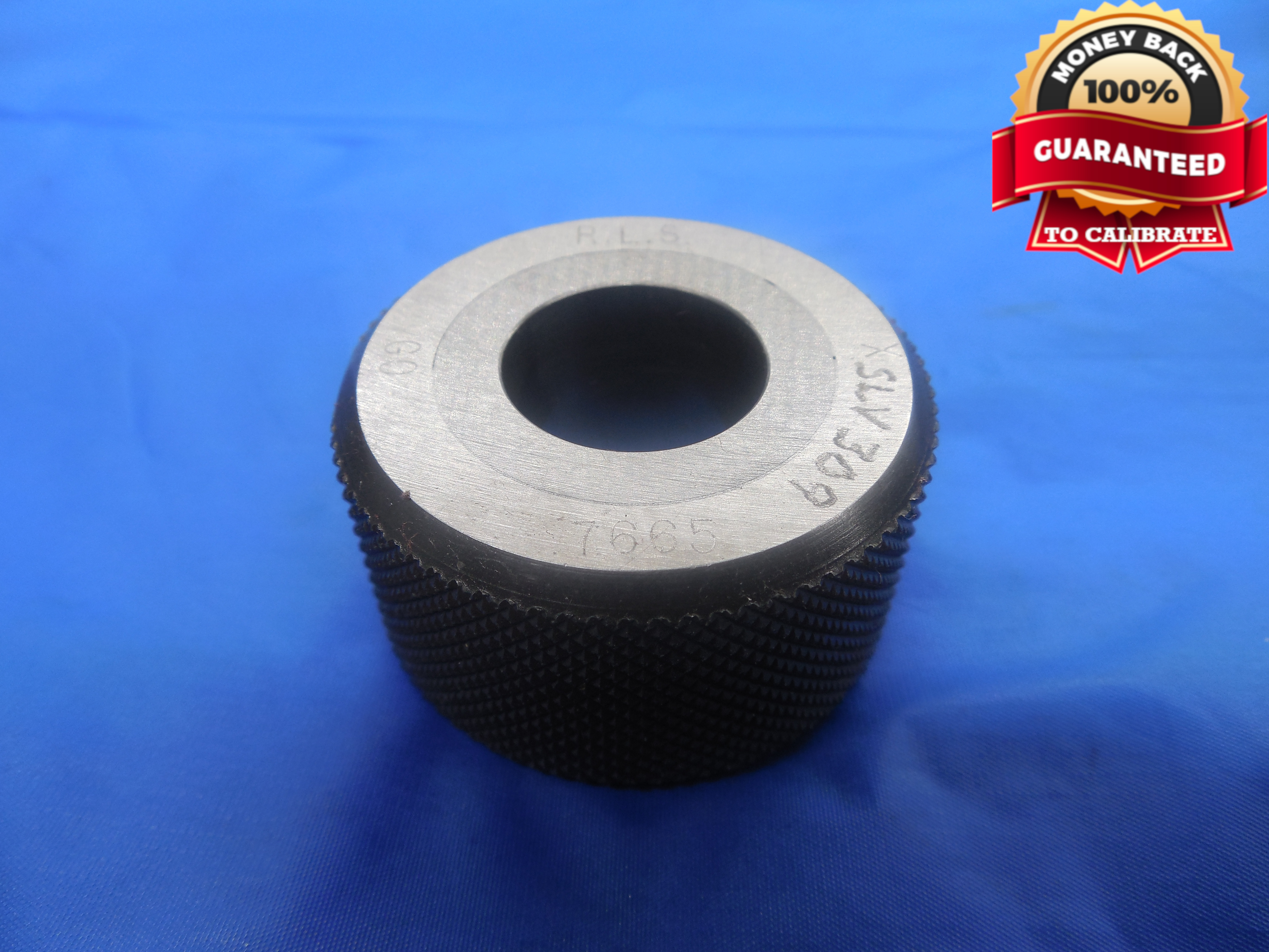 .7665 CLASS X CARBIDE PLAIN BORE RING GAGE .7813 .0148 UNDERSIZE 25/32