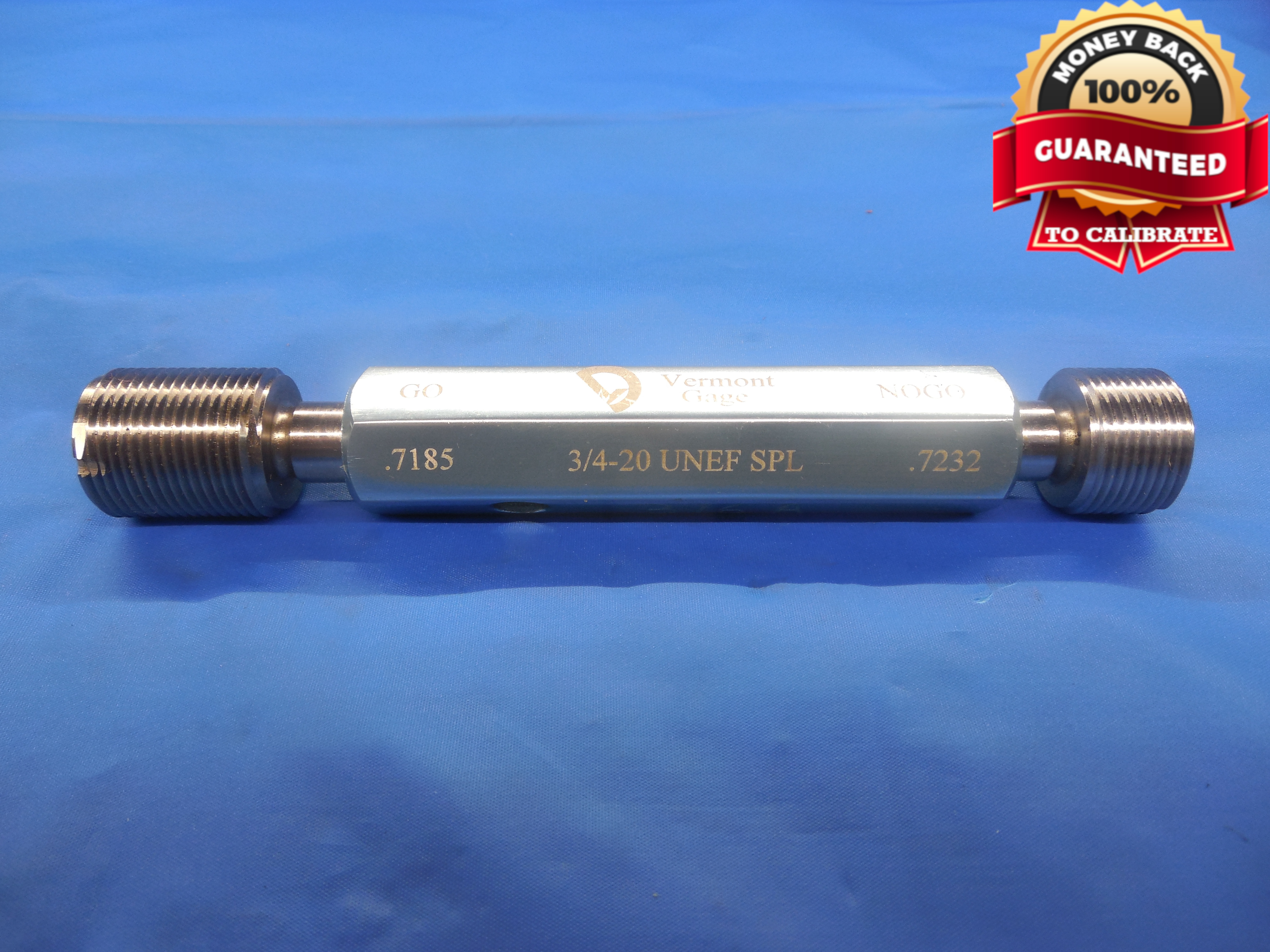 3-4-20-unef-spl-vermont-thread-plug-gage-75-go-no-go-p-d-s-7185