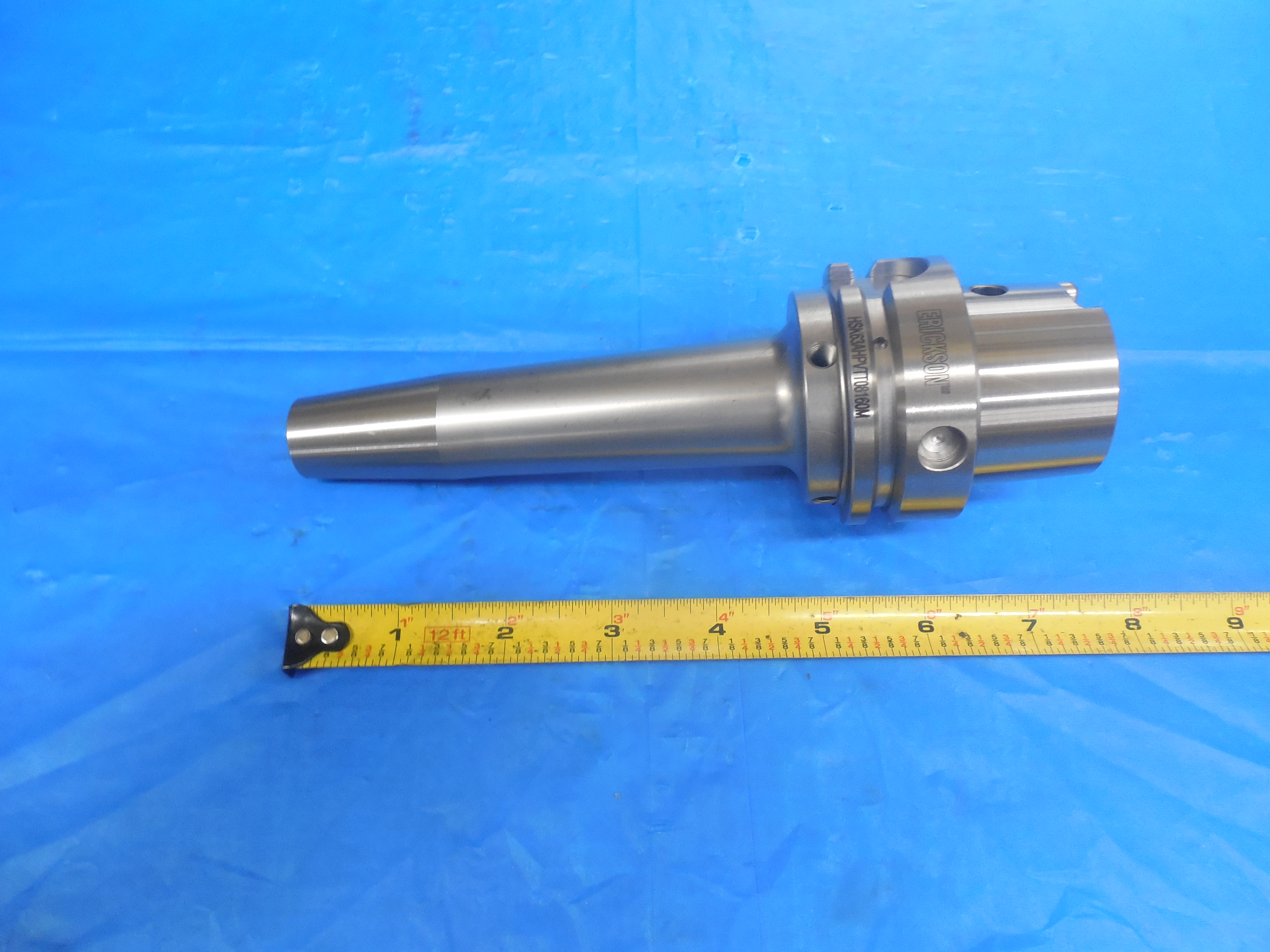 ERICKSON 8 mm DIA HSK 63A SHRINK FIT TOOL HOLDER HSK63AHPVTT08160M 8mm