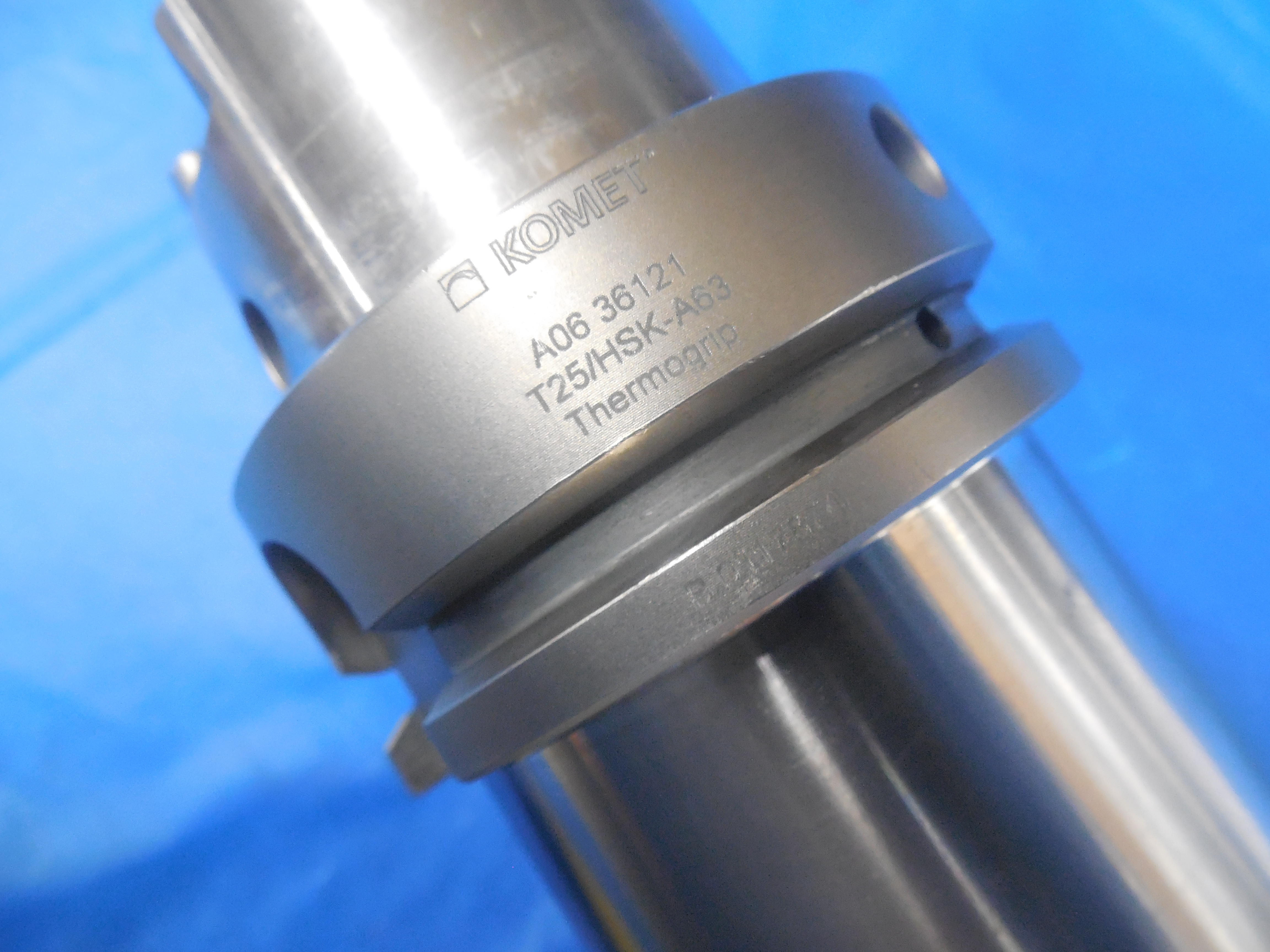 HSK63A 25 mm I.D. SHRINK FIT TOOL HOLDER T25/HSKA63 THERMOGRIP CARBIDE