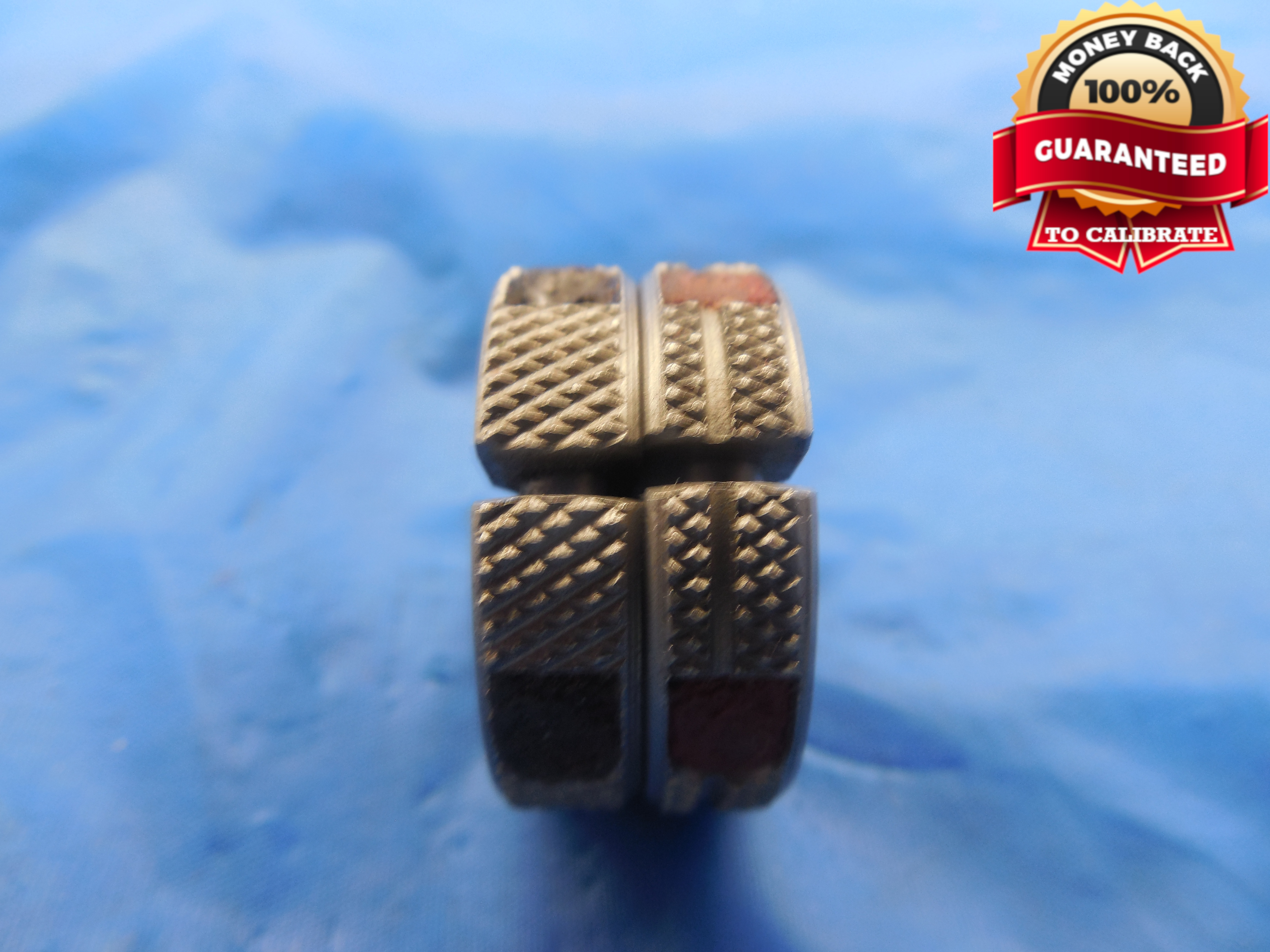 M4 X .5 4h METRIC THREAD RING GAGES 4.0 0.5 GO NO GO P.D.'S = .1447