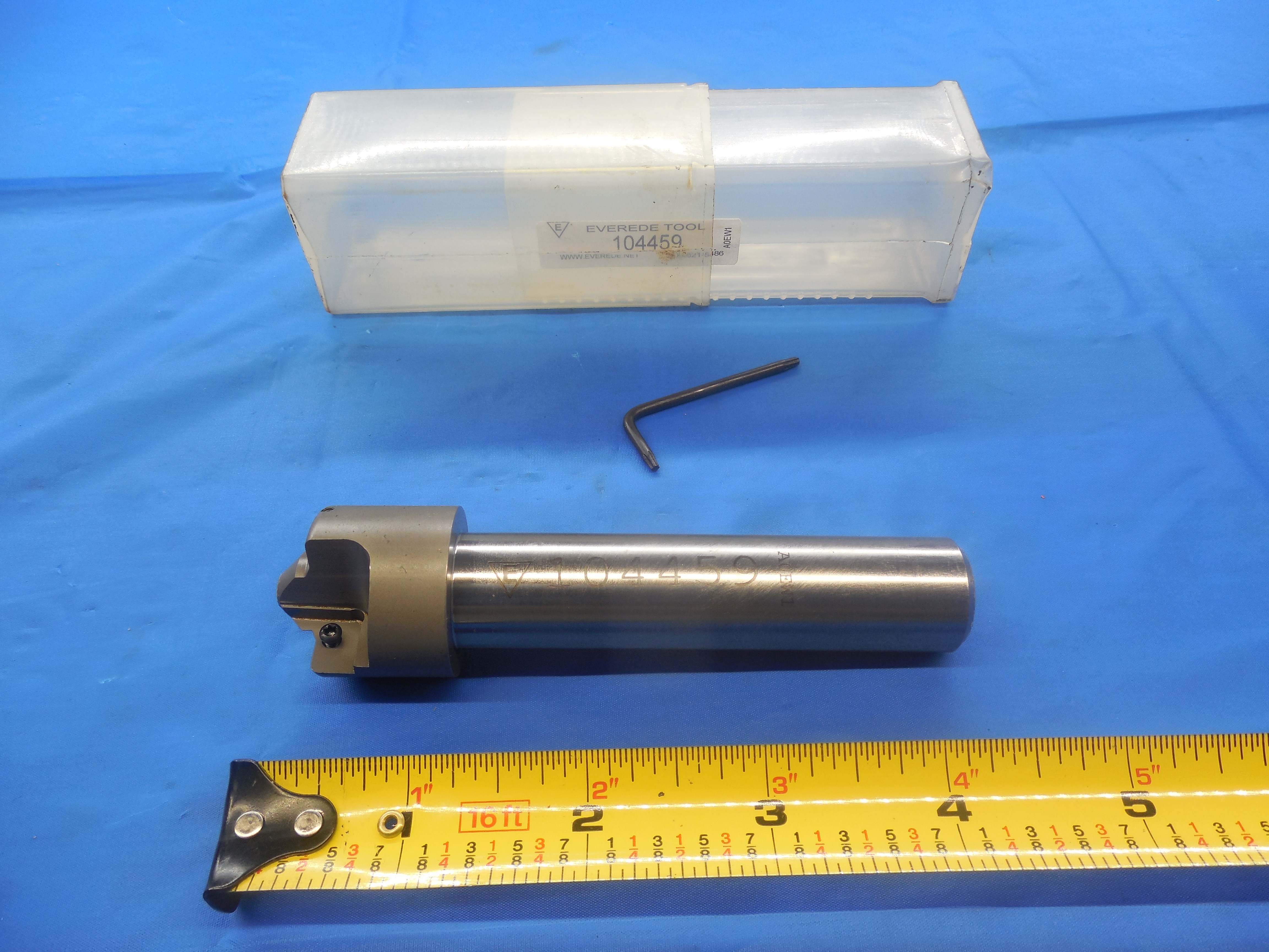 EVEREDE TOOL INDEXDABLE INSERT COUNTERBORE 3/4" SHANK O.D. .185 PILOT I.D. .750