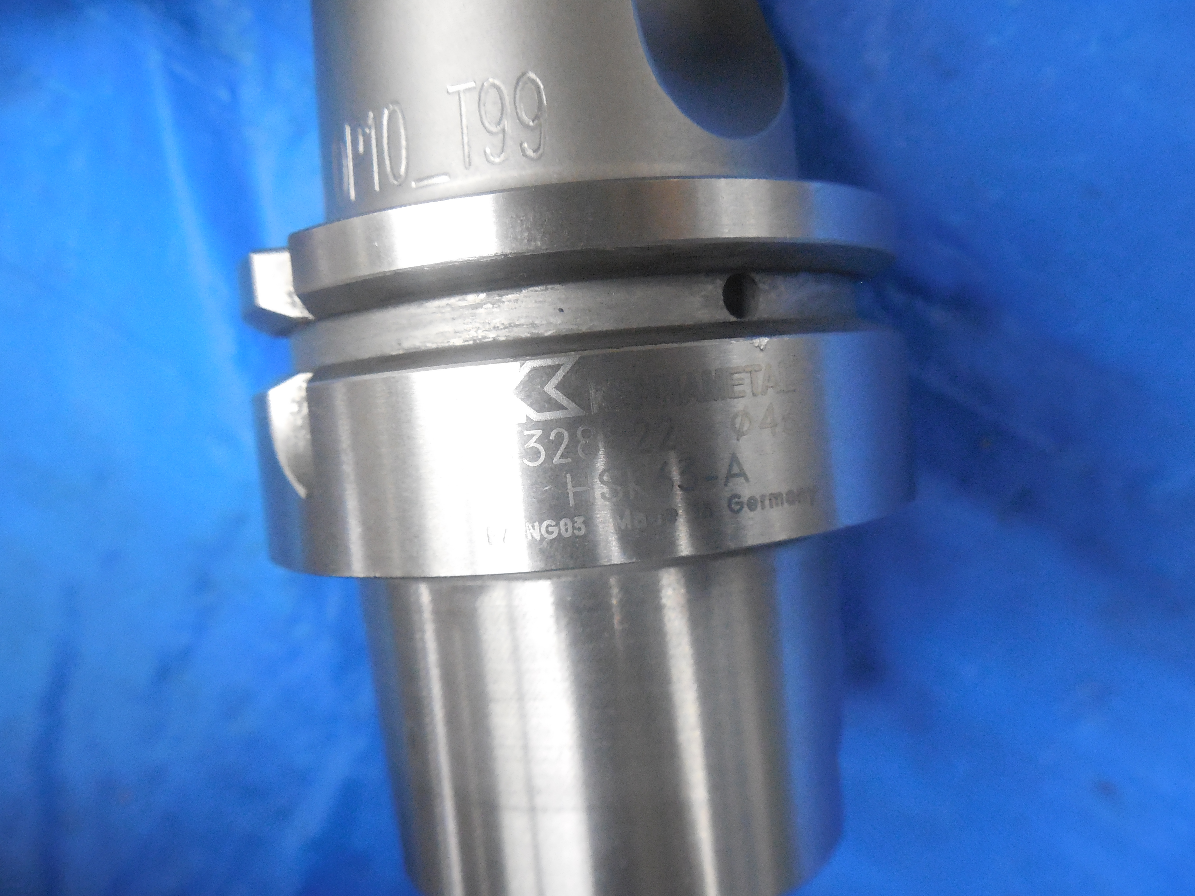 HSK63A INTEGRAL 46 mm DIAMETER INDEXABLE INSERT DRILL TOOL HOLDER HSK