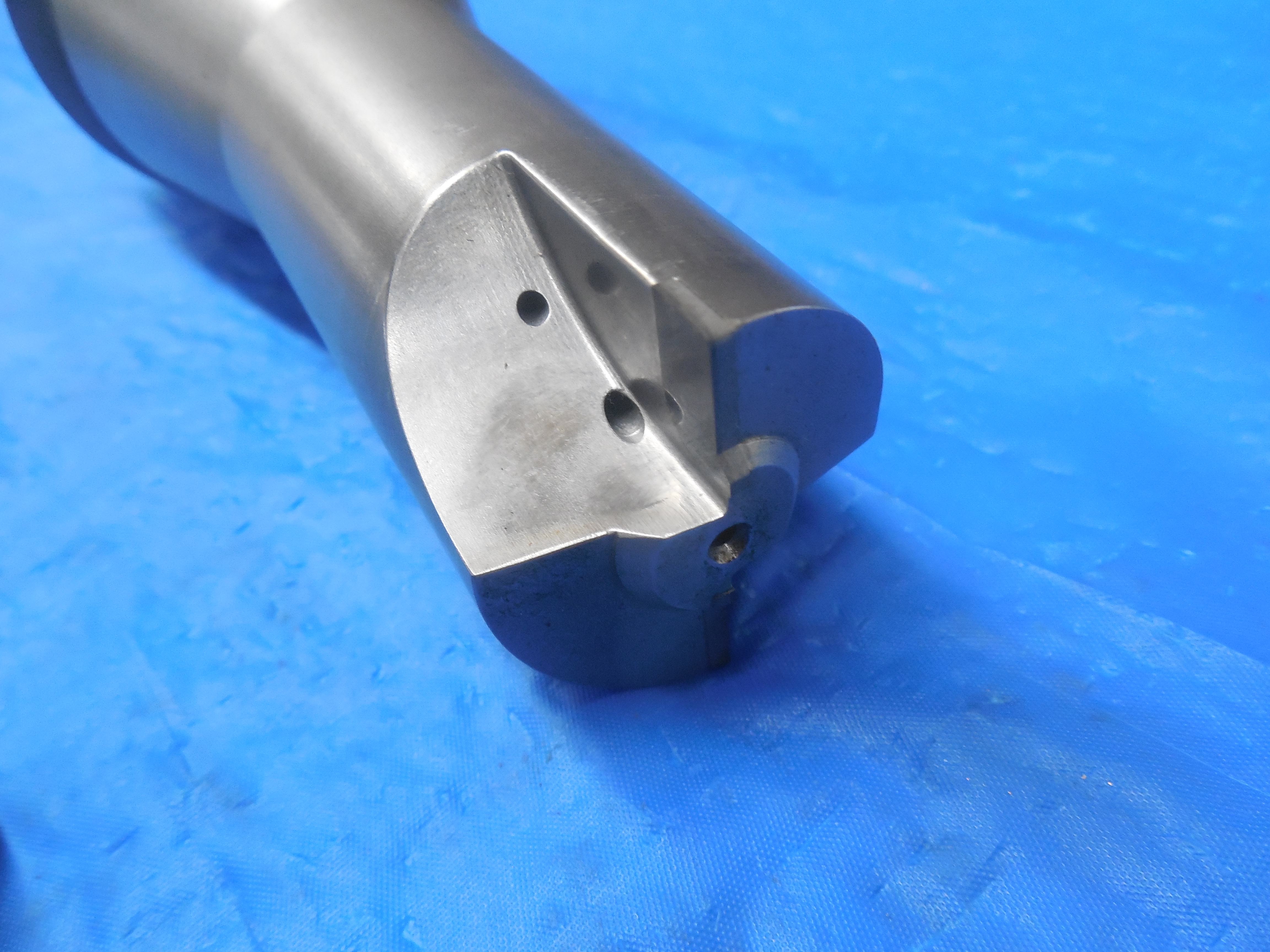 HSK63A INTEGRAL COOLANT THRU 2 FL CARBIDE TIPPED END MILL TOOL HOLDER