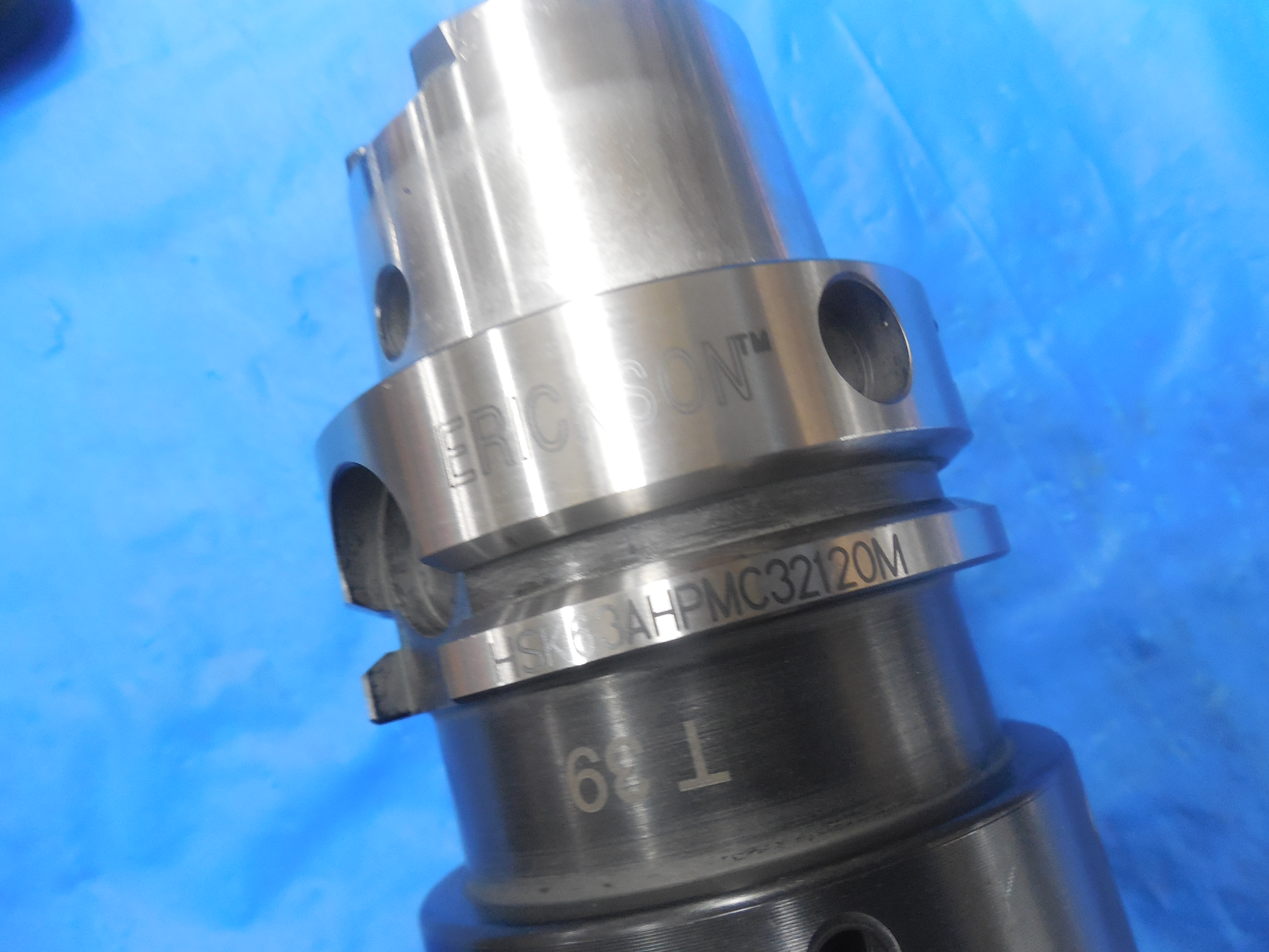 HSK63A POWER MILLING CHUCK TOOL HOLDER & COOLANT THRU END MILL HSK 63A