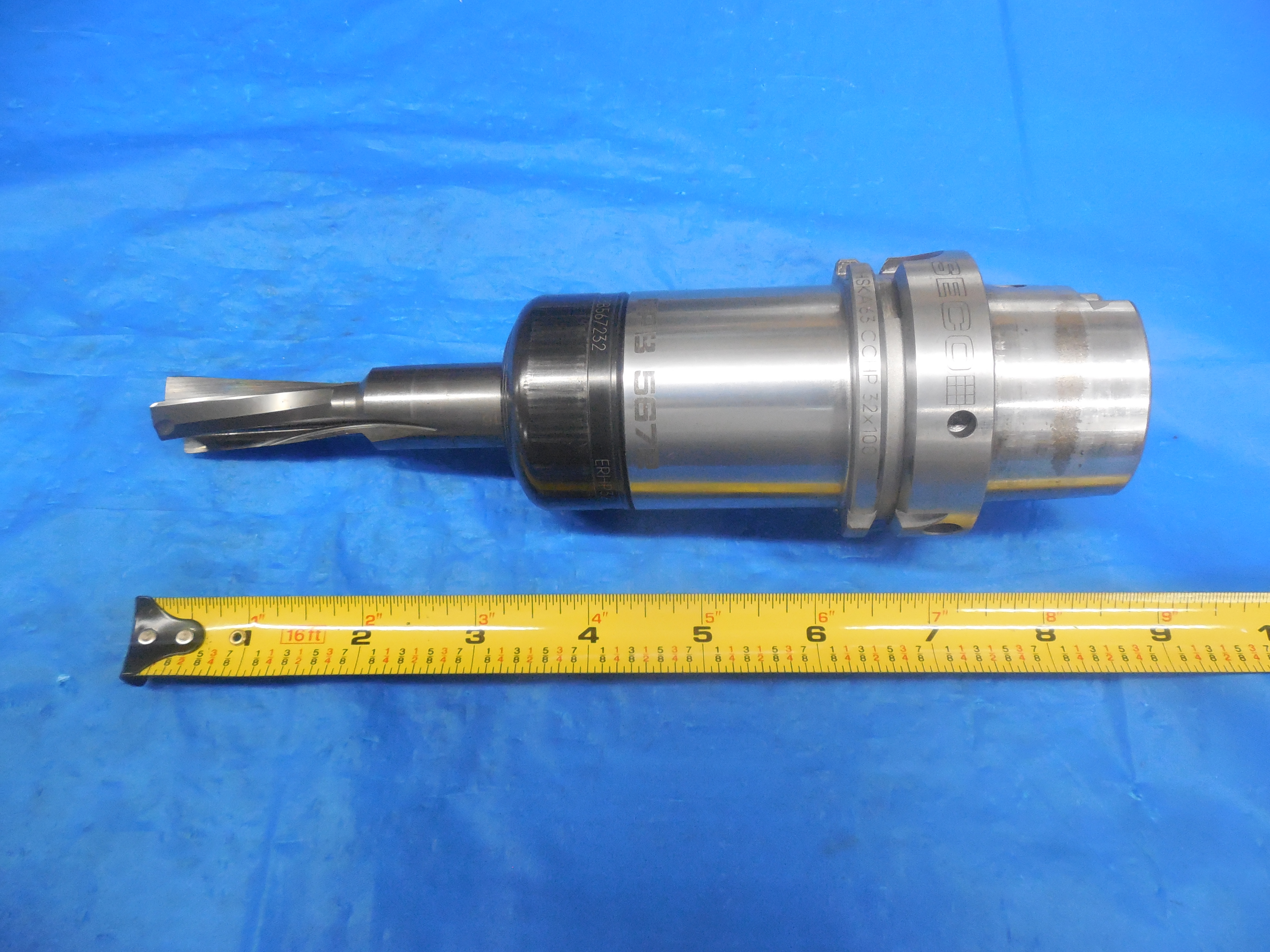HSK63A ER32 COLLET CHUCK HOLDER HSKA63CCHP32X100 CARBIDE END MILL