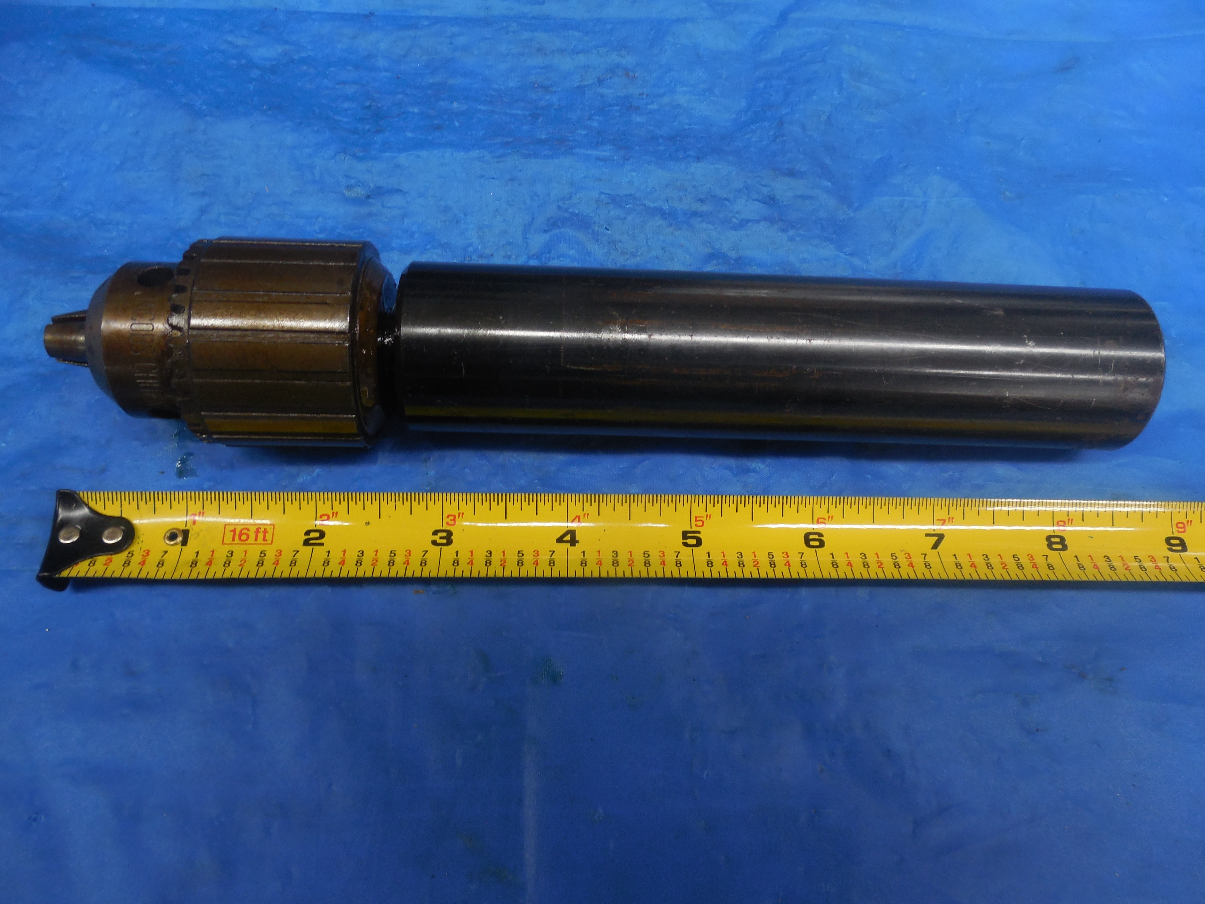 NEW? JACOBS 2A TAPER MOUNT DRILL CHUCK ON 13/8" ARBOR 03/8" CAPACITY