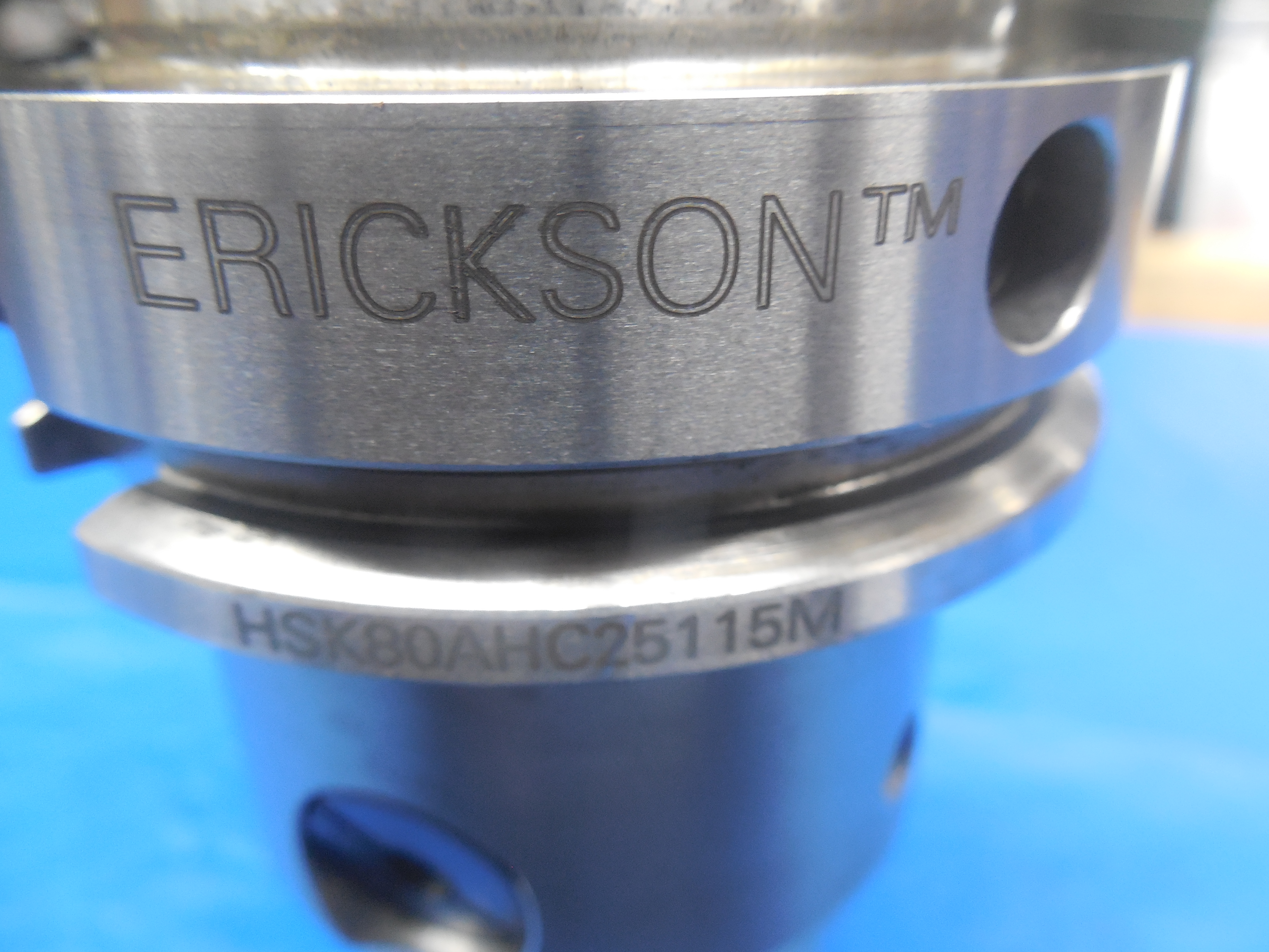 ERICKSON HSK80A 25 mm I.D. HYDRAULIC END MILL TOOL HOLDER