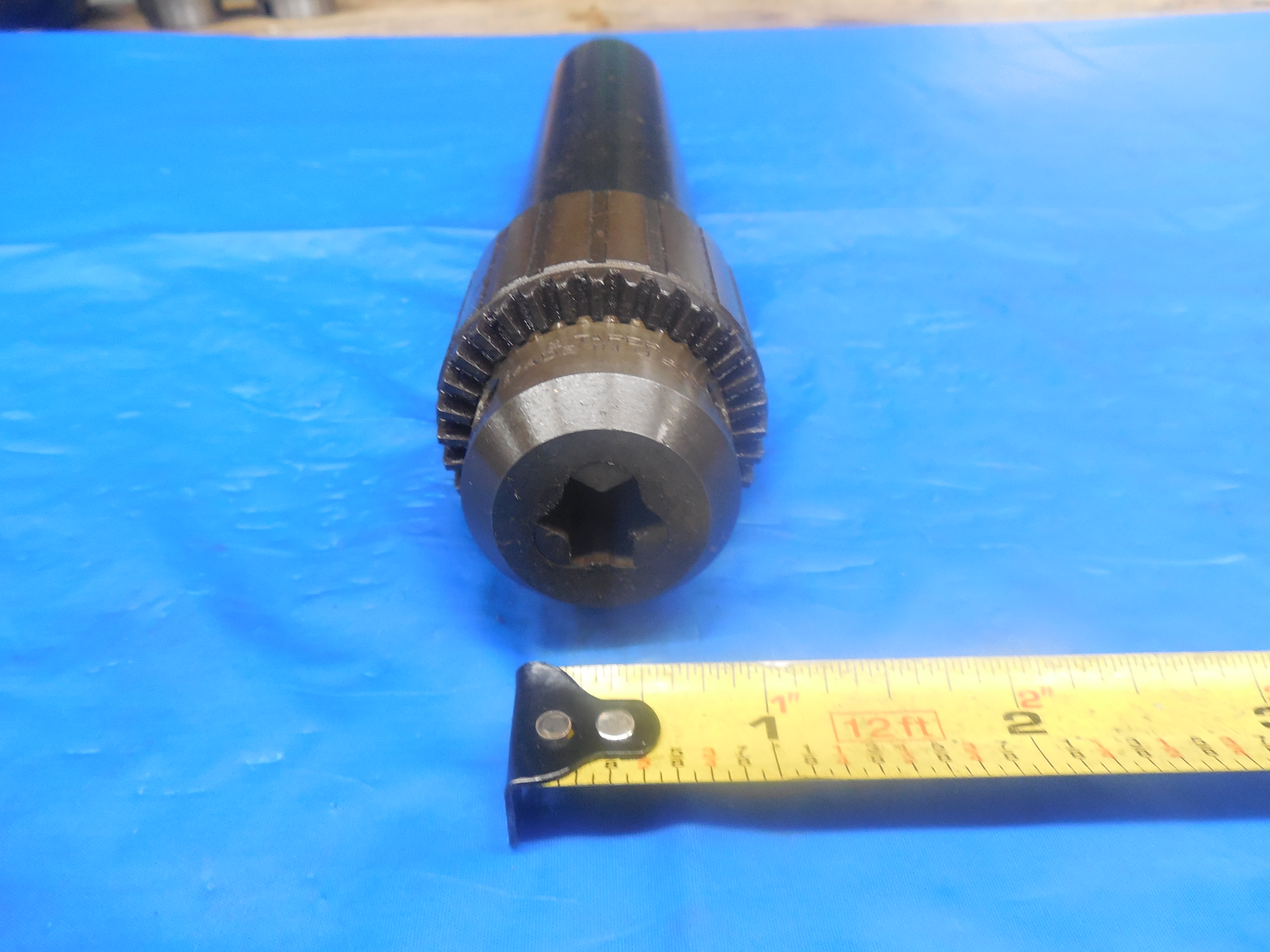 JACOBS CHUCK 2A 2 TAPER DRILL CHUCK 03/8" 010 mm CAPACITY 1 3/8