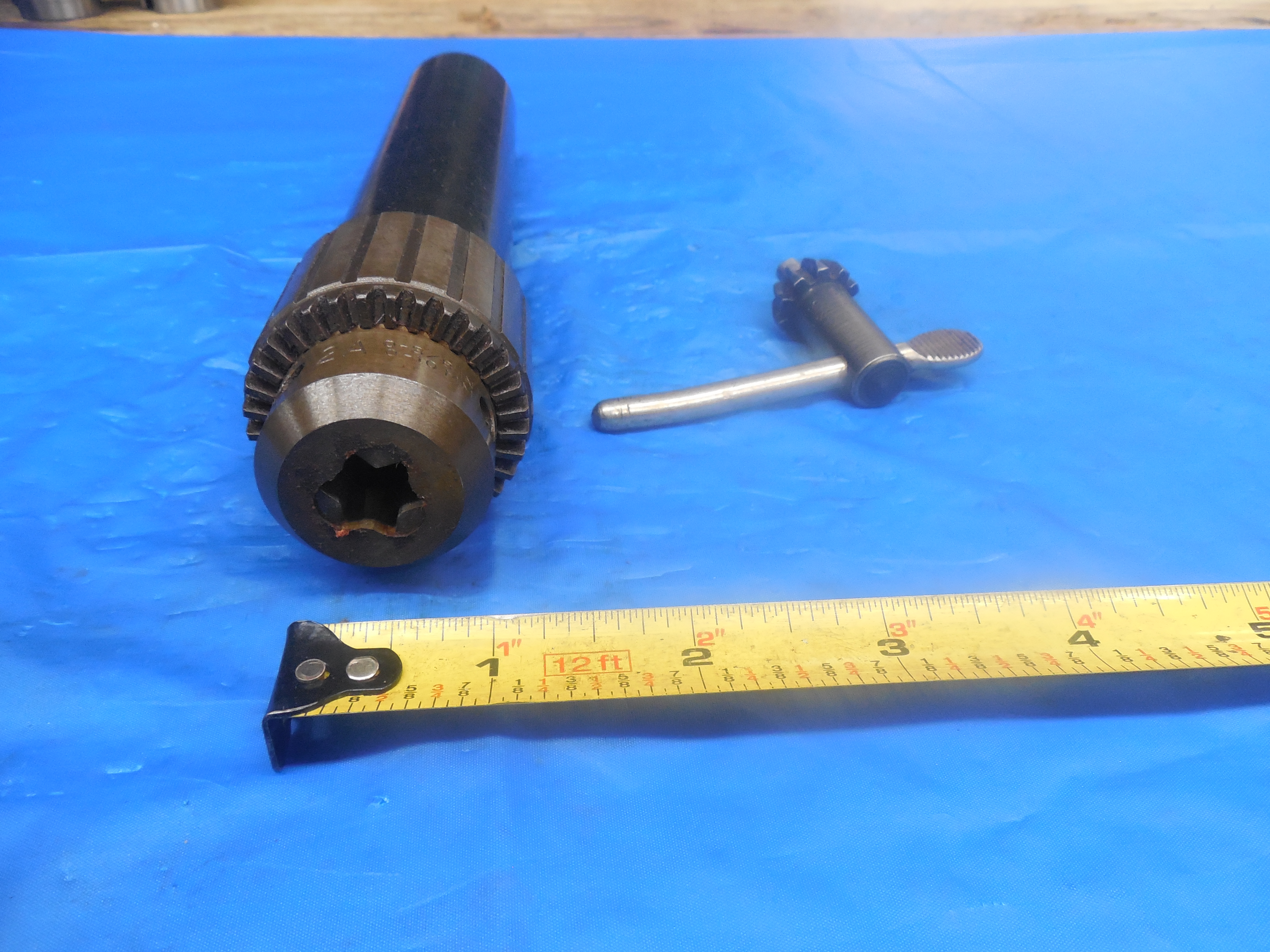 JACOBS CHUCK 2A 2 TAPER DRILL CHUCK 03/8" 010 mm CAPACITY 1 3/8