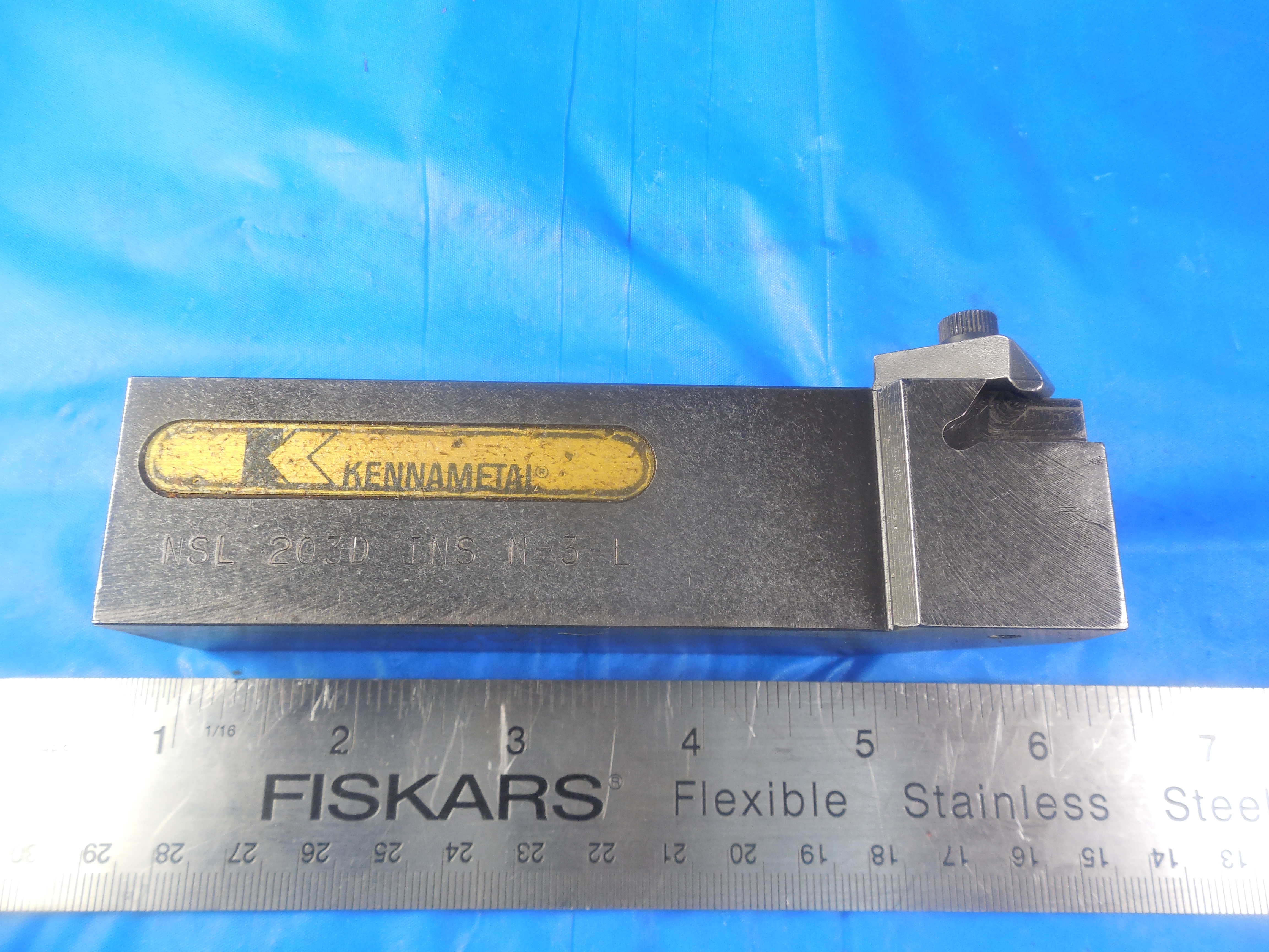 KENNAMETAL NSL 203D INS N3L LATHE TURNING TOOL HOLDER 1 1/4 SQUARE