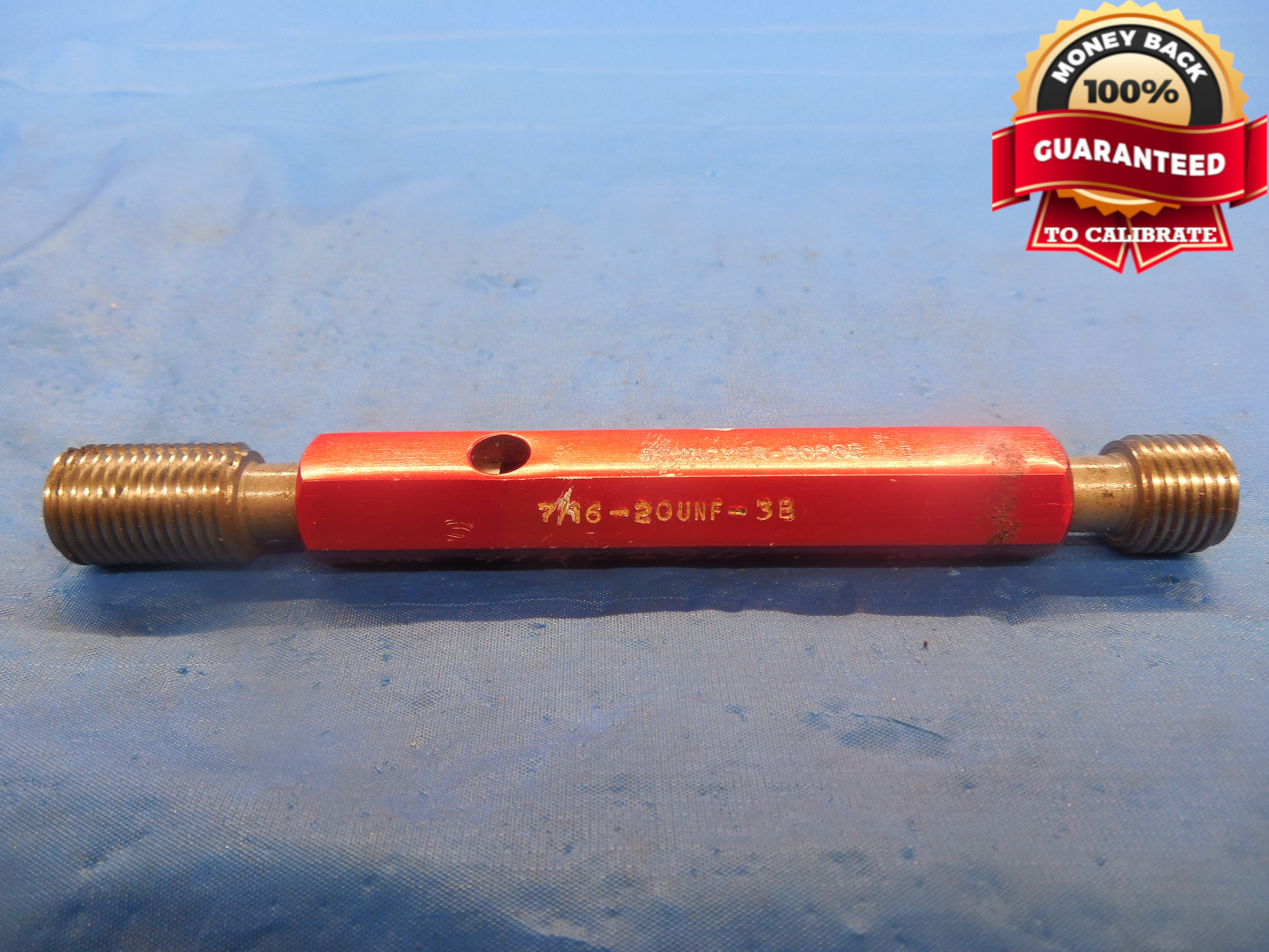 7/16 20 UNF 3B STI HELICOIL THREAD PLUG GAGE .4375 GO NO GO PD'S