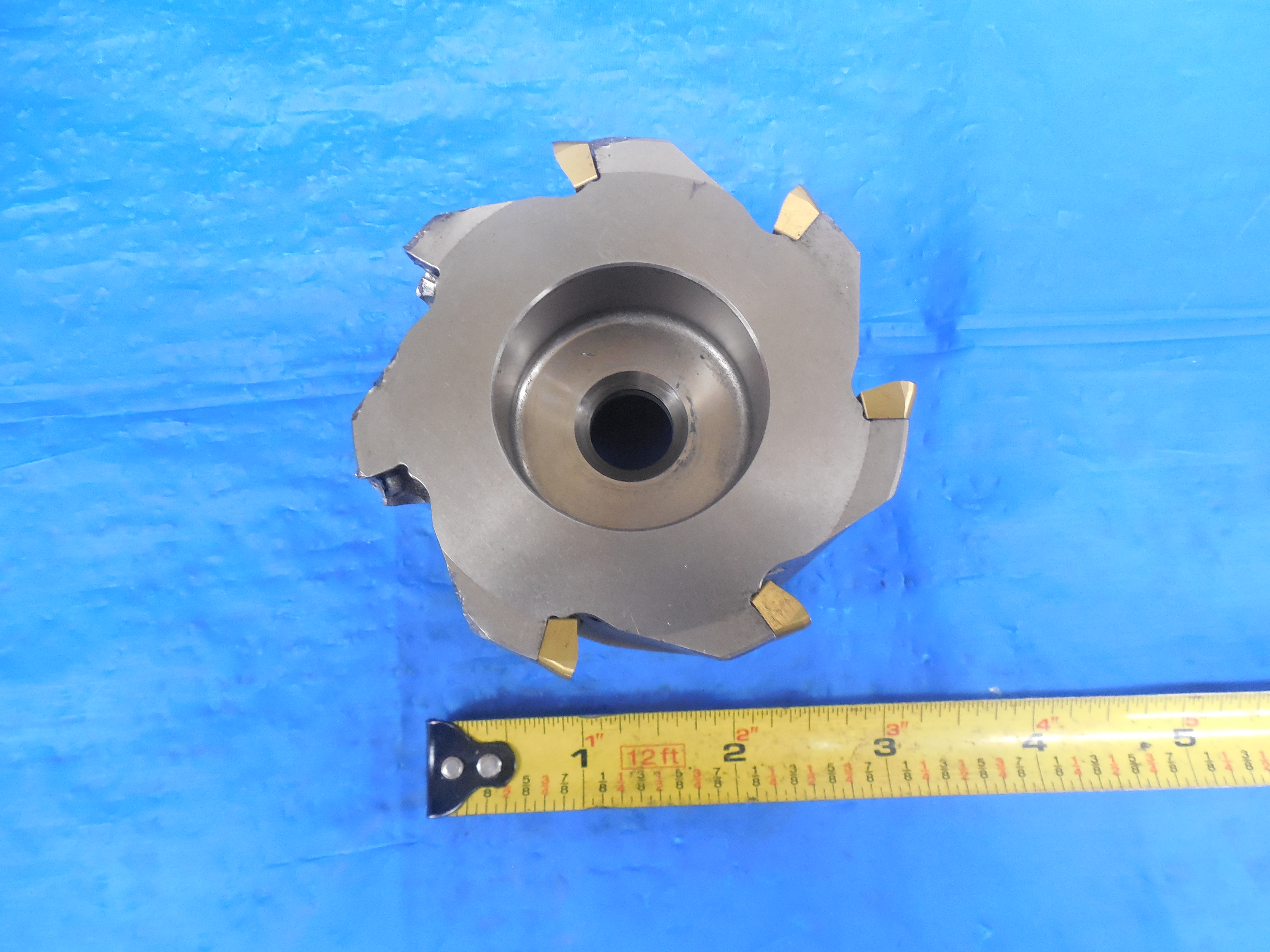 SECO 80 mm DIA 27 mm PILOT 12 mm KEY INDEXABLE FACE MILL R220.690080