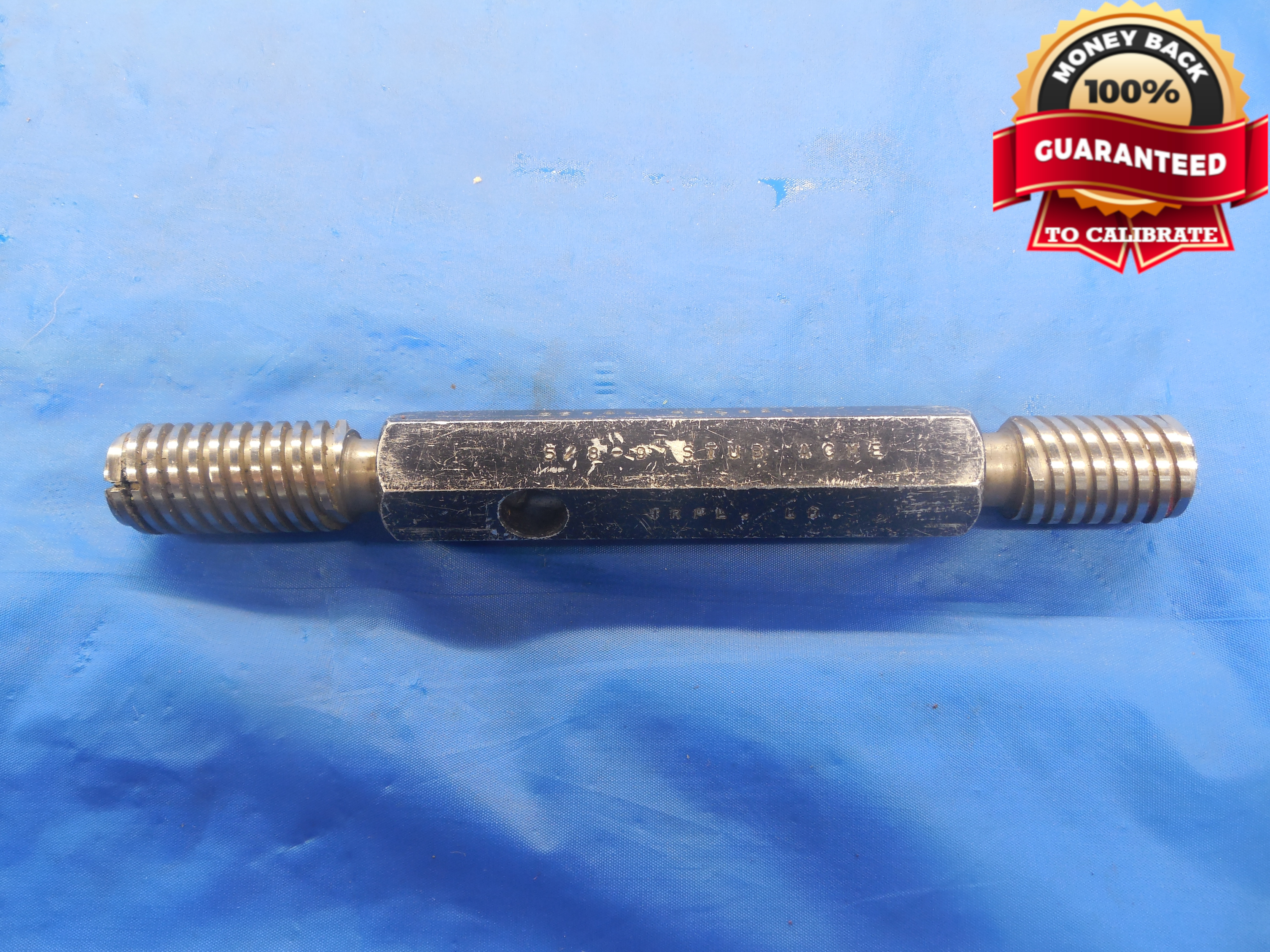 5/8 9 NA STUB ACME TRIPLE LEAD THREAD PLUG GAGE .625 GO NO GO PDS