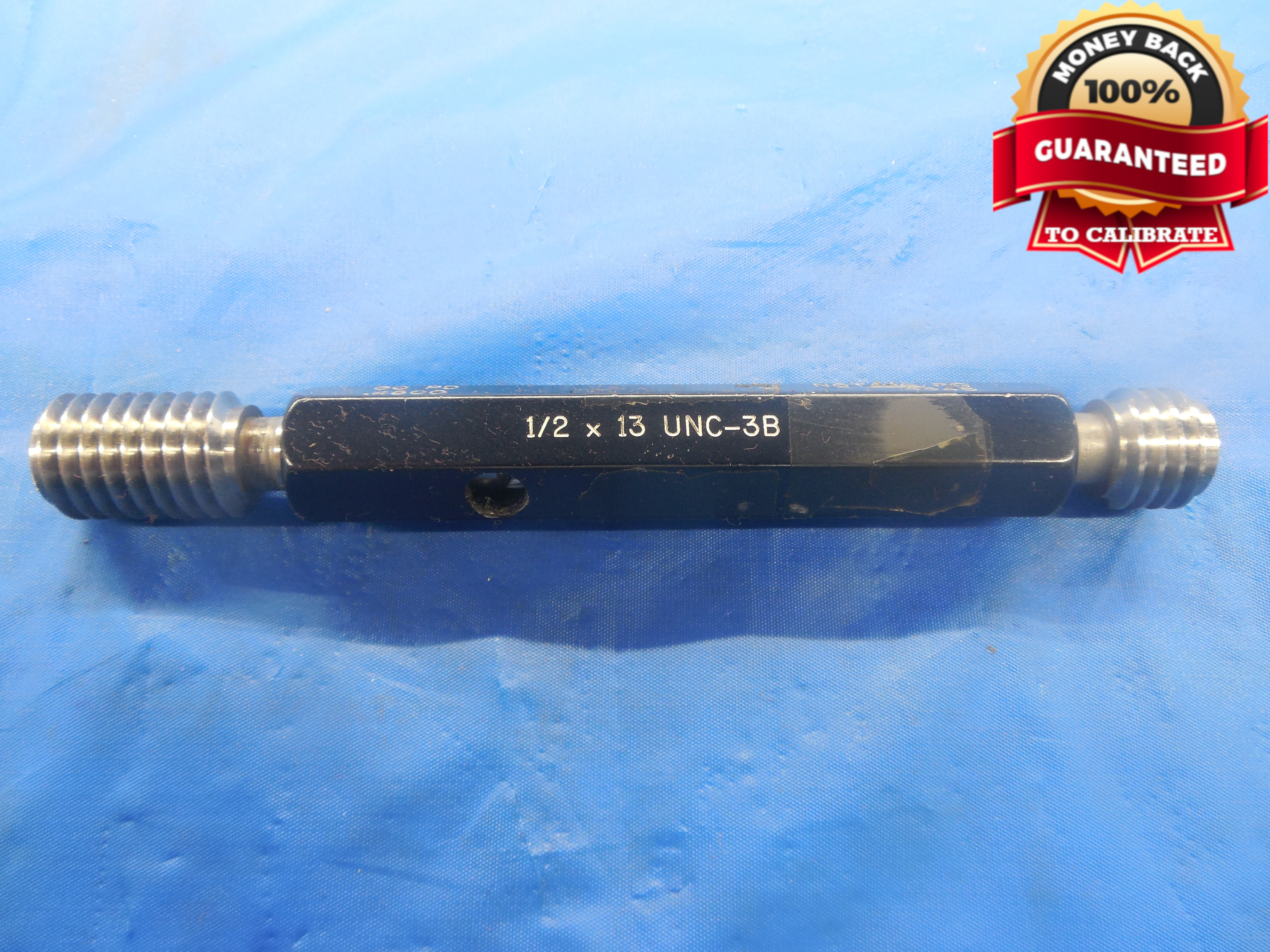 1/2 13 UNC 3B THREAD PLUG GAGE .5 GO NO GO P.D.'S = .4500 & .4548 NC-3B TOOL | eBay