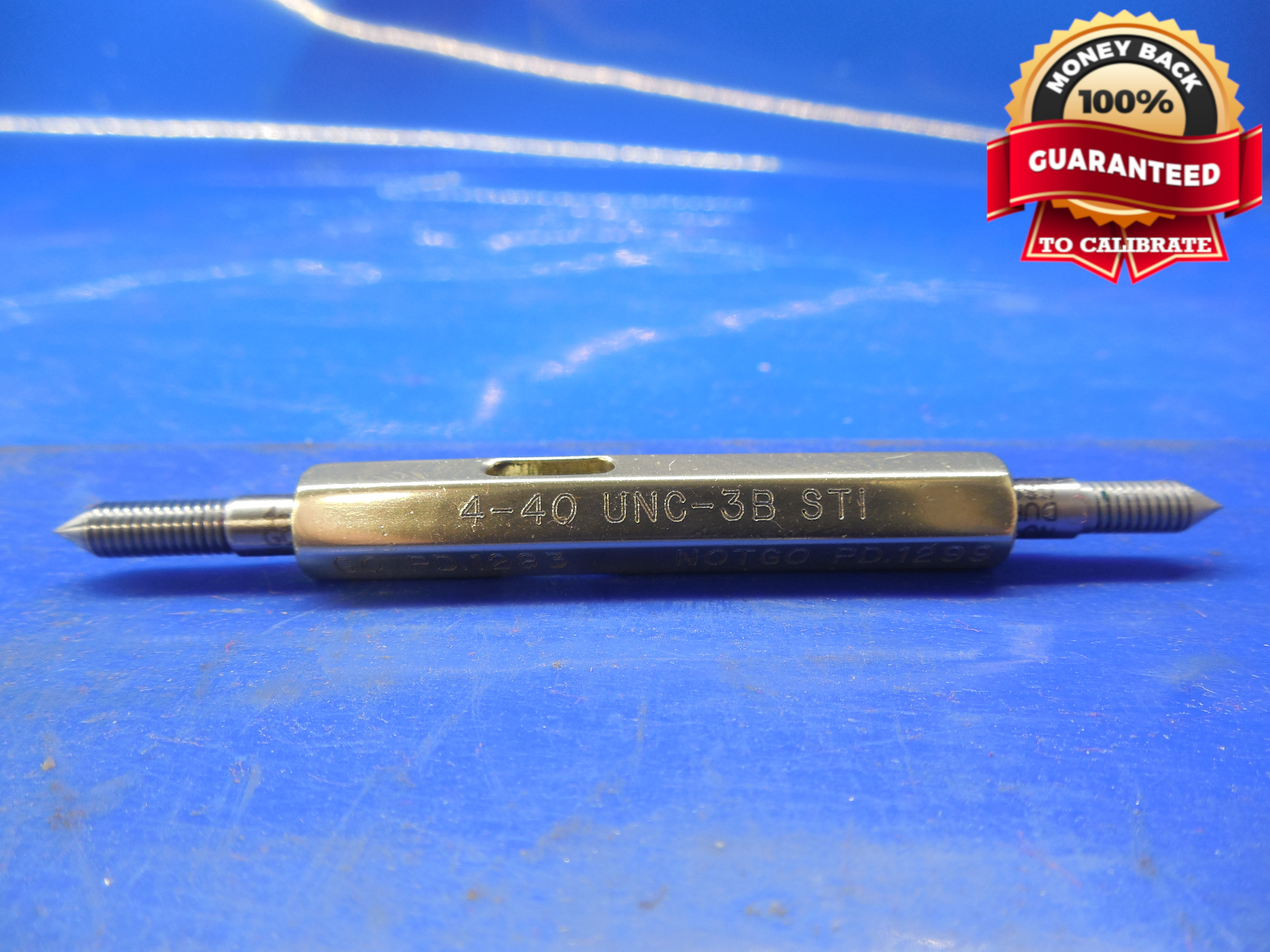 4 40 UNC 3B STI HELICOIL THREAD PLUG GAGE 4 .112 GO NO GO P.D.'S