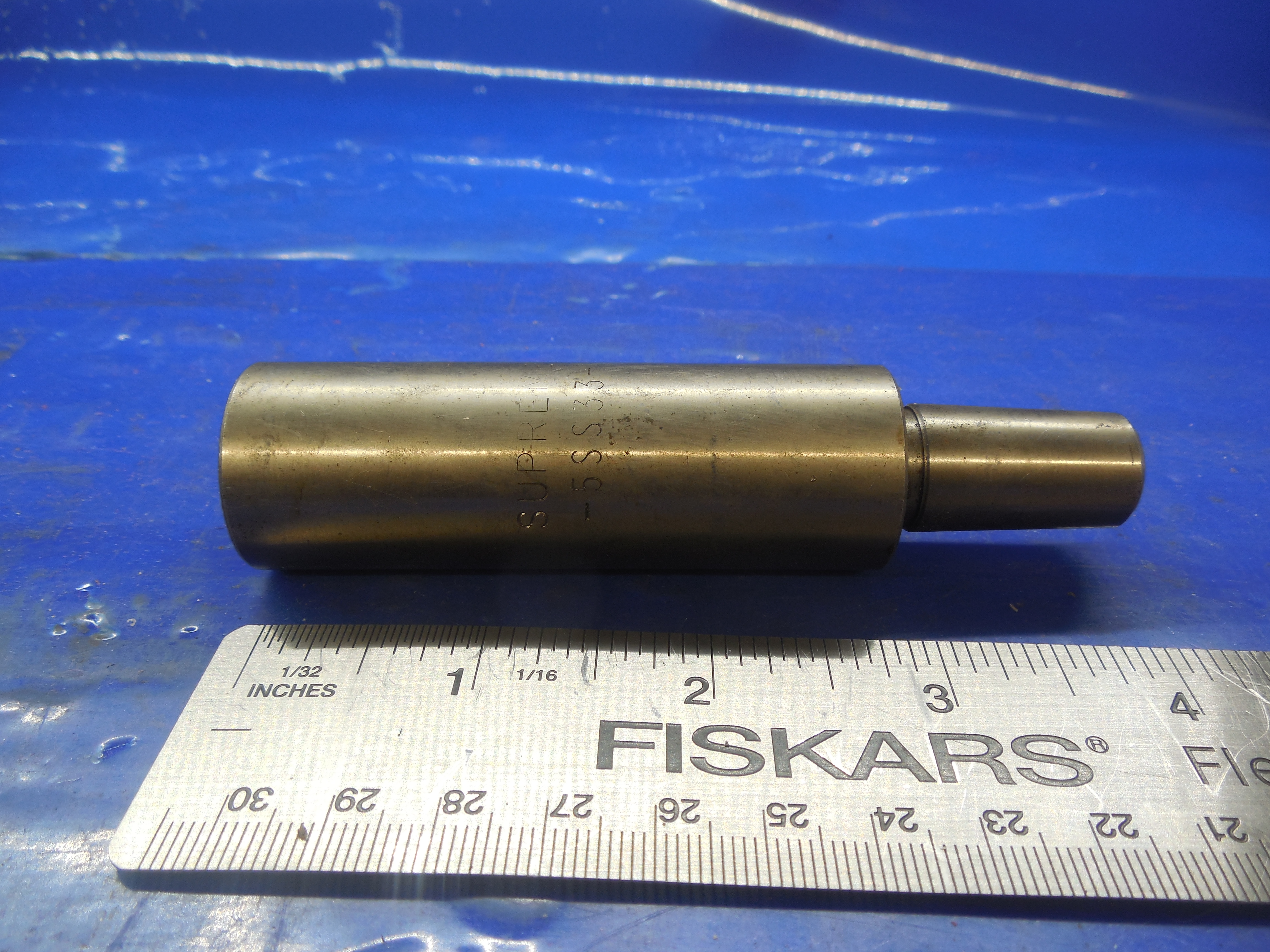 SUPREME JACOBS DRILL CHUCK ADAPTER 1" STRAIGHT SHANK TO TAPER