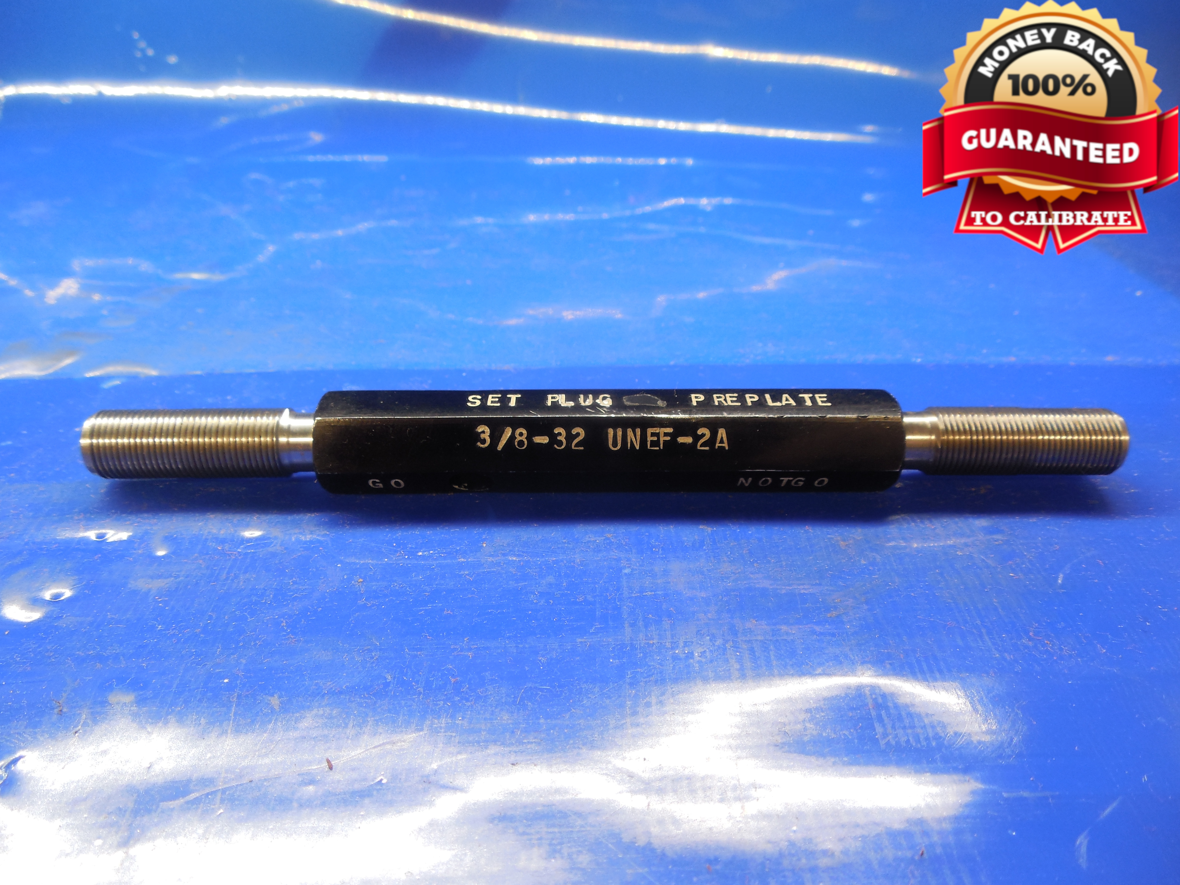 3-8-32-unef-2a-preplate-set-thread-plug-gage-375-go-no-go-pd-s-3525