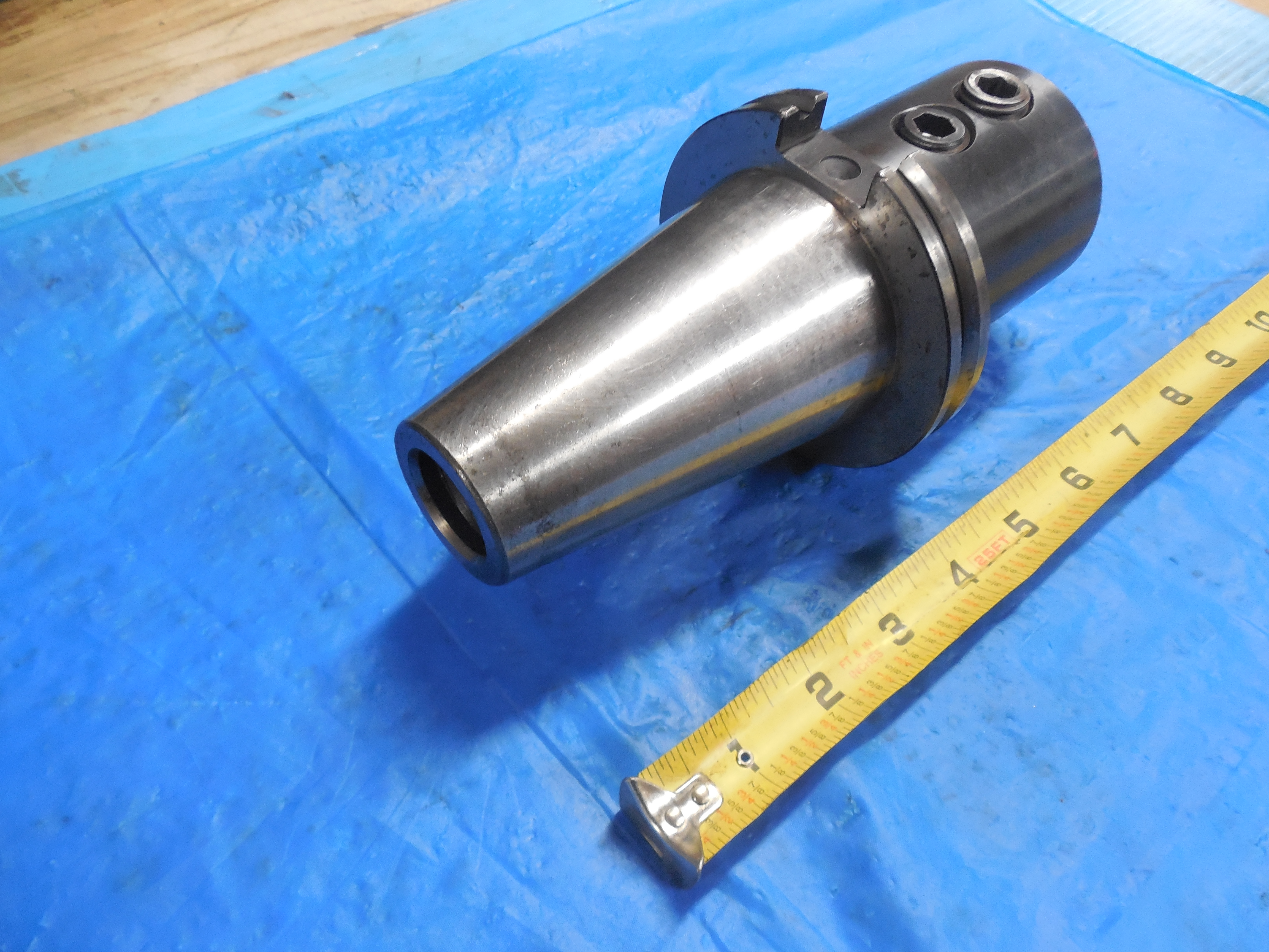 DEVLIEG MICROBORE CAT 50 1 1/4 DIA I.D. SOLID END MILL TOOL HOLDER 1.25